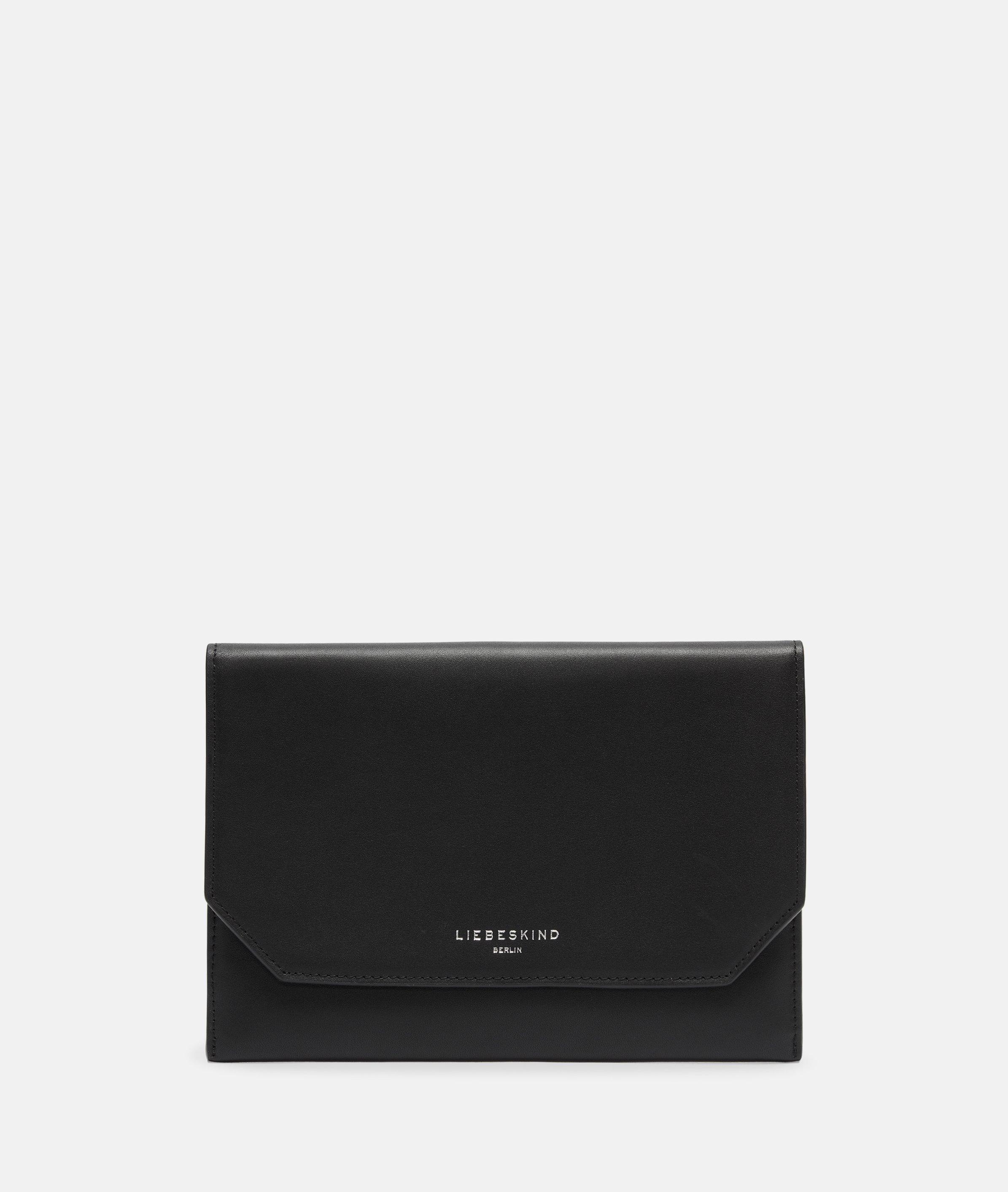 Liebeskind Berlin - Handliche Clutch aus Nappaleder -  schwarz