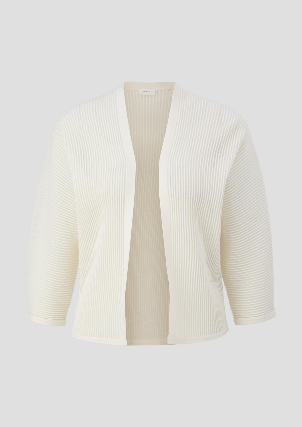 s.Oliver Cardigan with 3/4-length sleeves