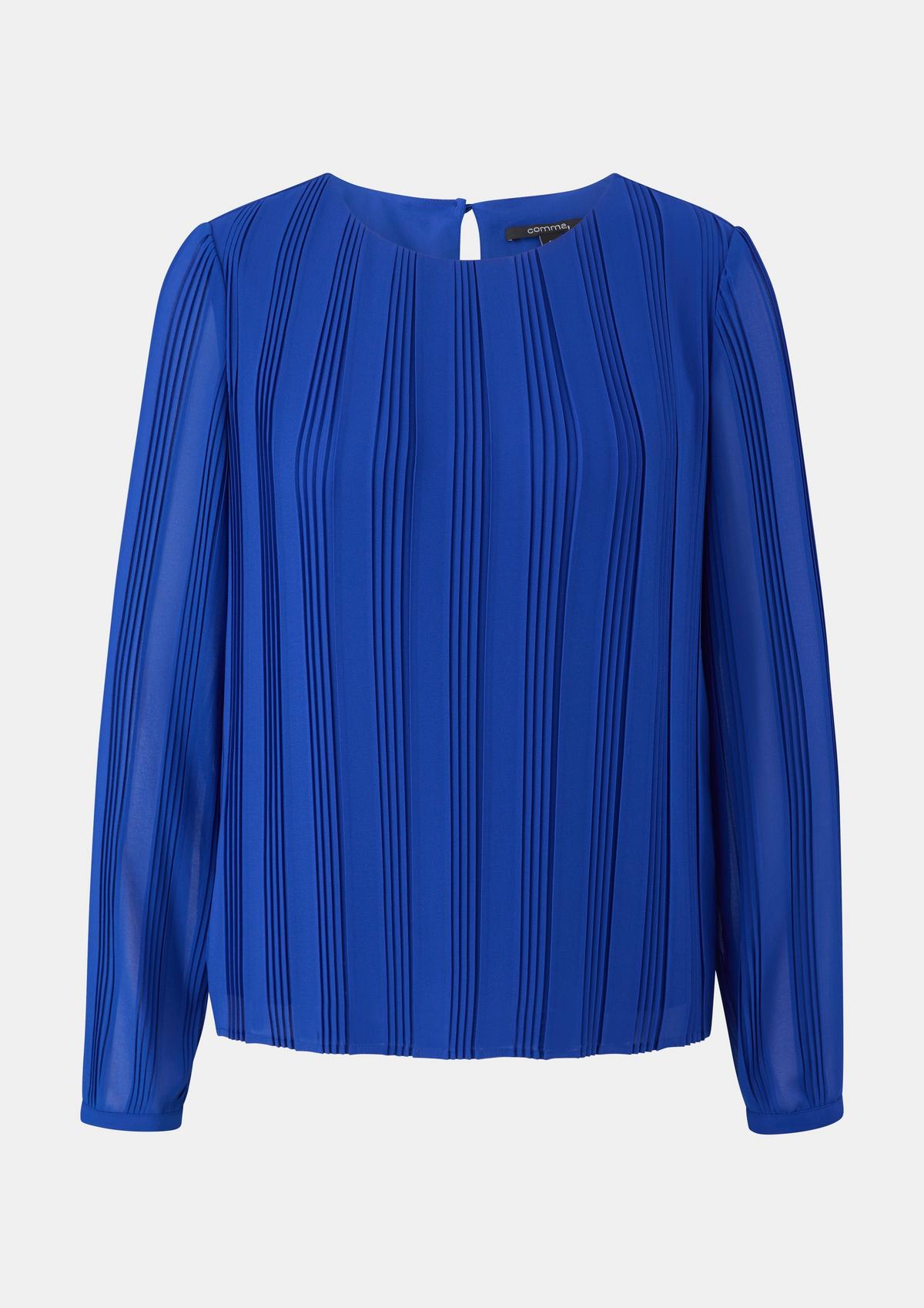 comma Chiffon blouse with pleats