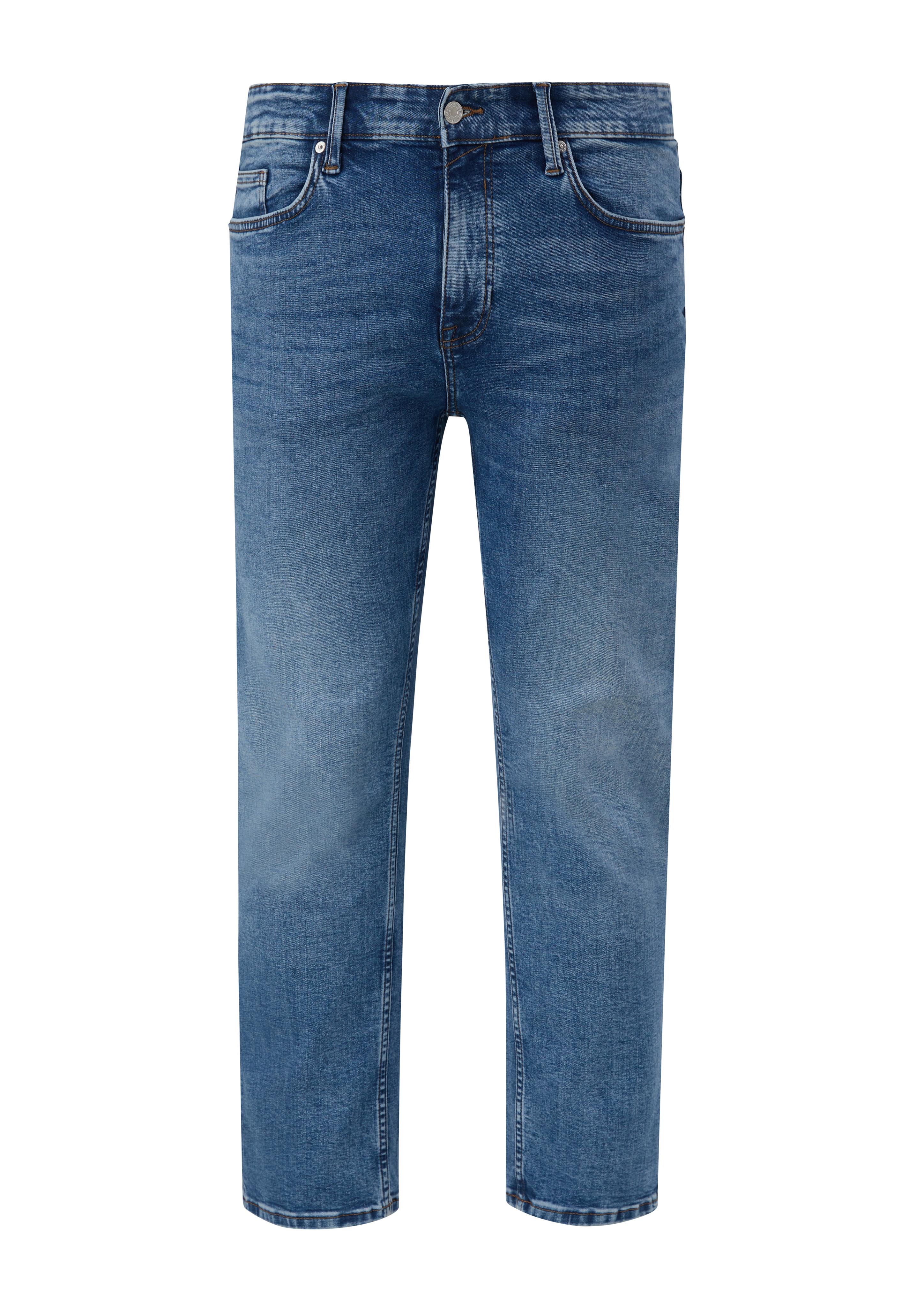 s.Oliver - Jeans Casby / Relaxed Fit / Mid Rise / Straight Leg, Herren, blau