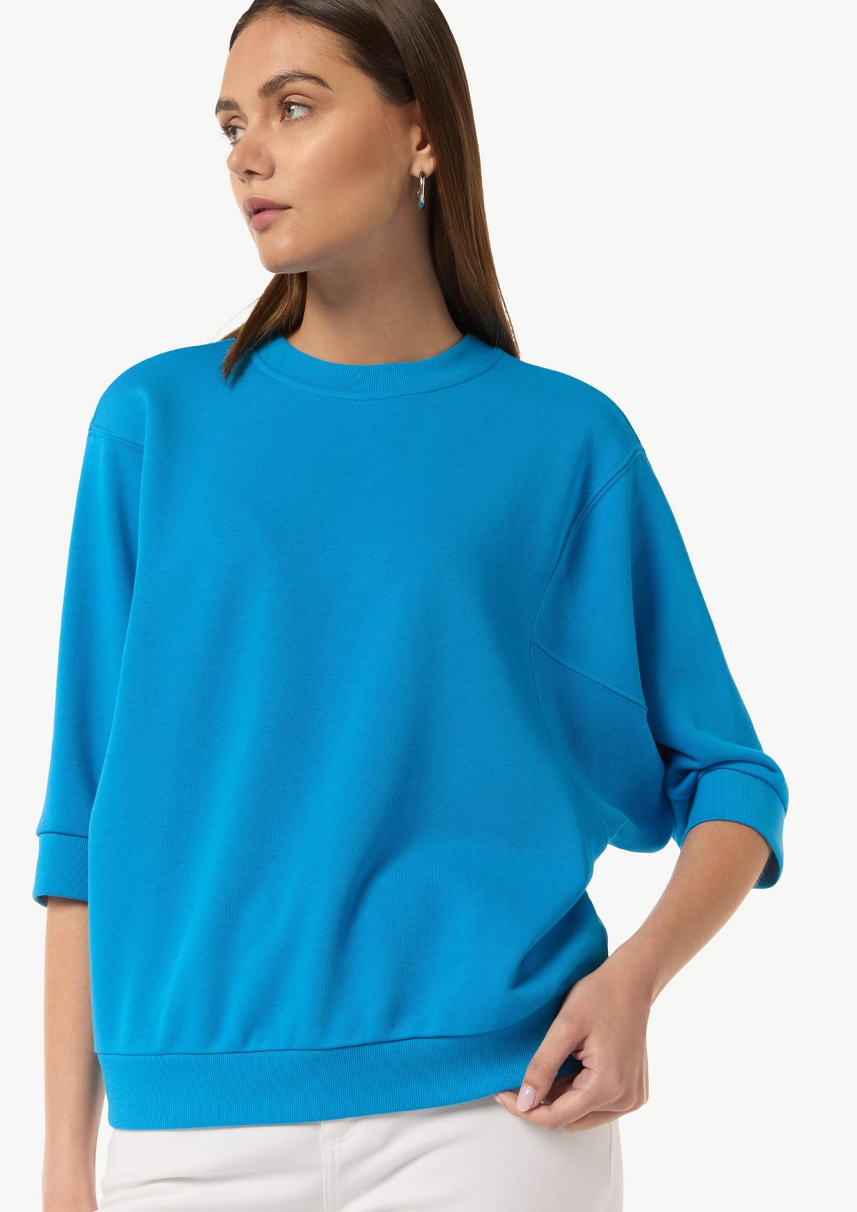 comma Sweatshirt with wide 3/4-length sleeves