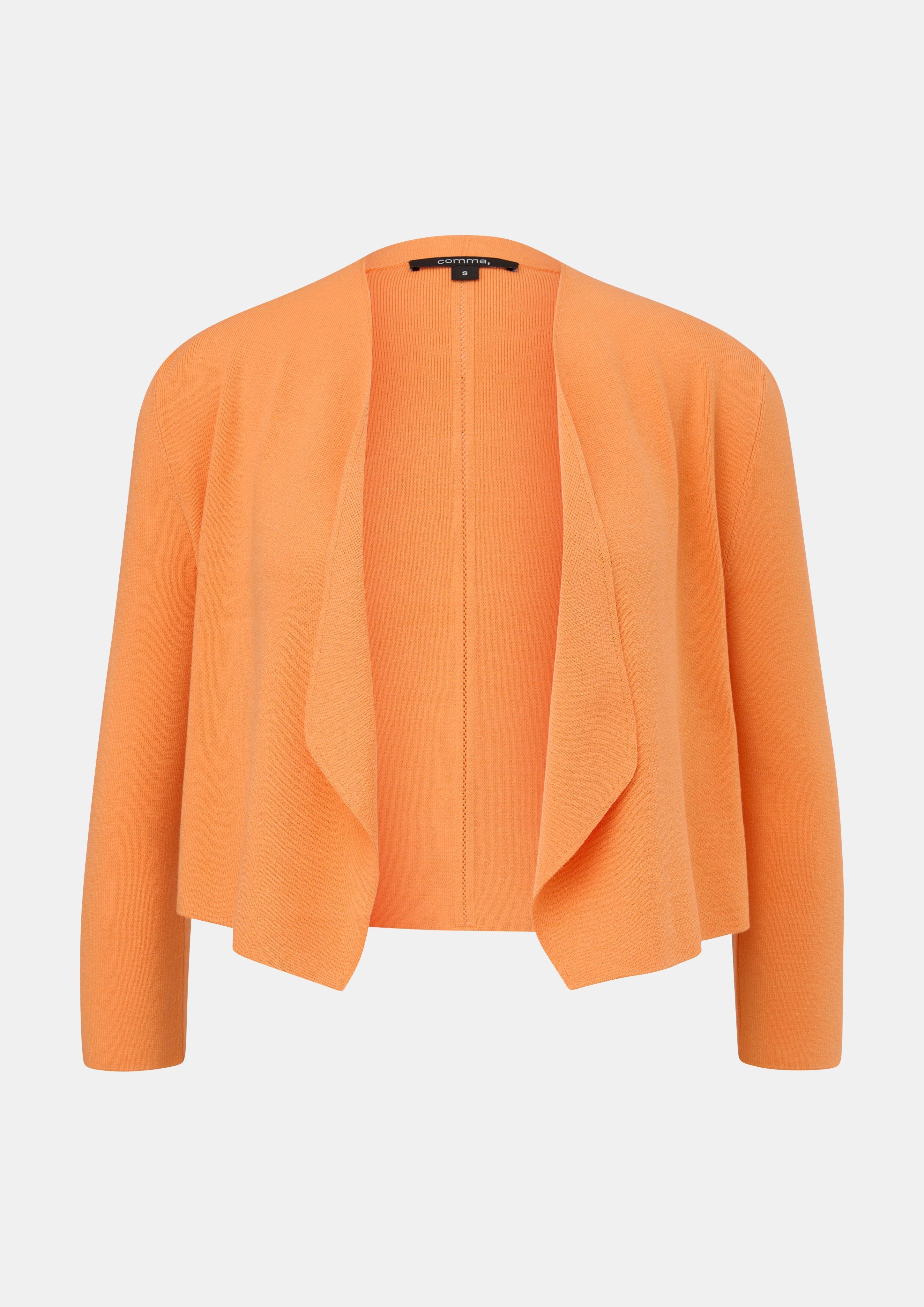 Strickjacke Orange