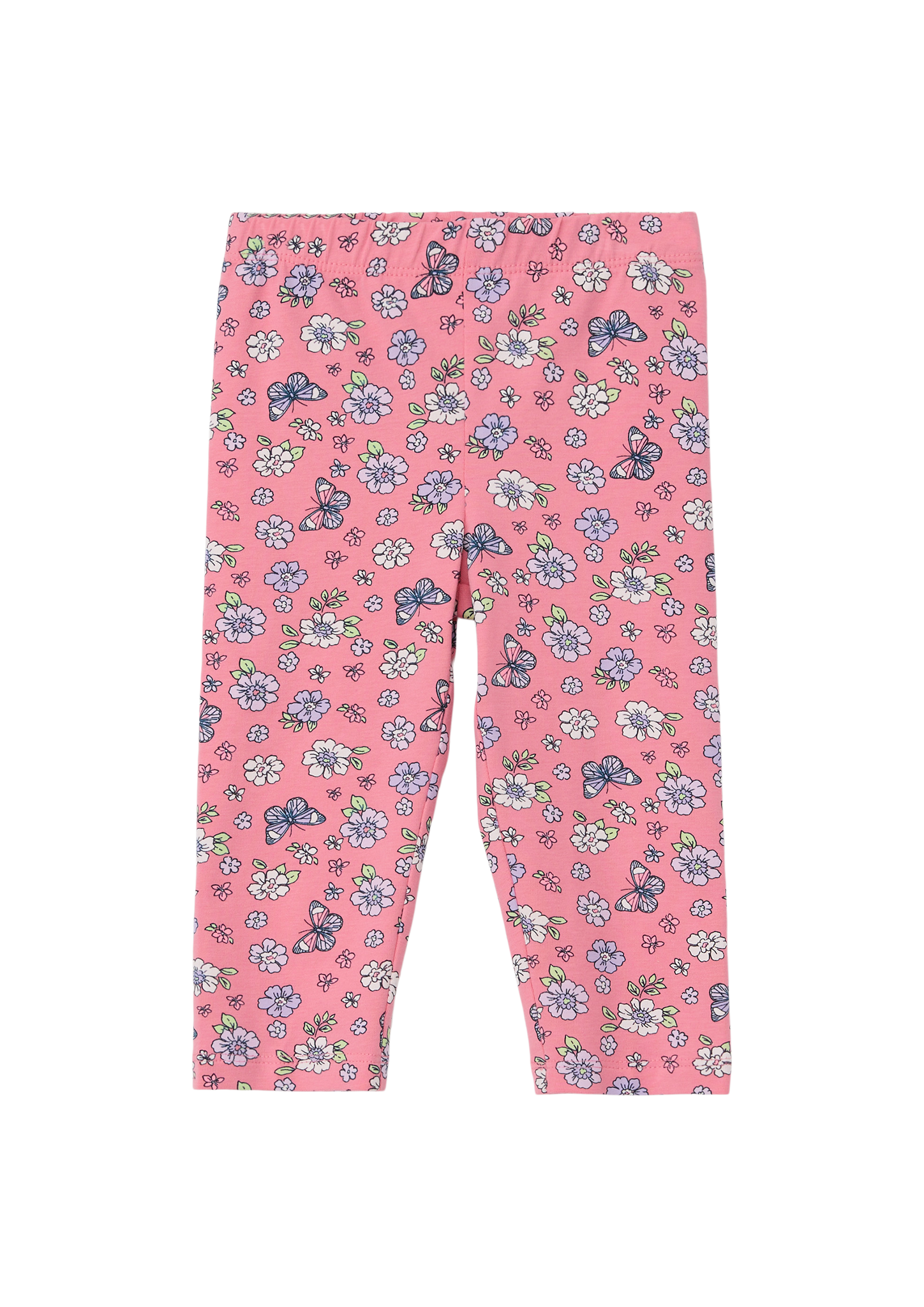 Thumbnail - s.Oliver - Leggings aus Baumwollstretch, Kinder, Rosa