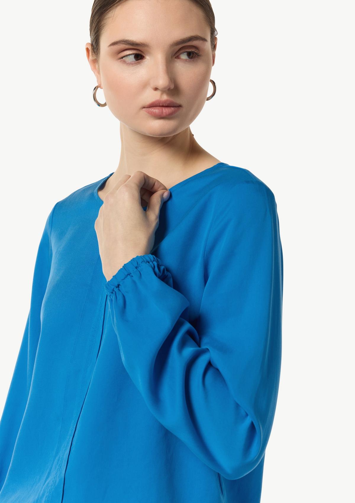 comma Lyocell blouse with a cut-out