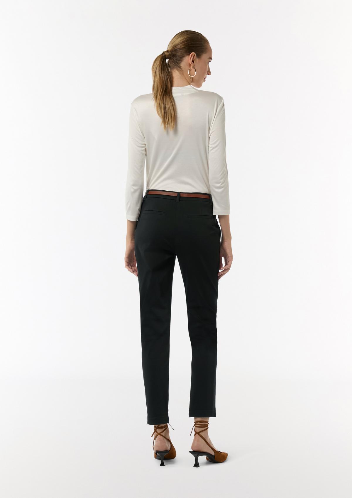 comma Regular fit: trousers with stretch cotton
