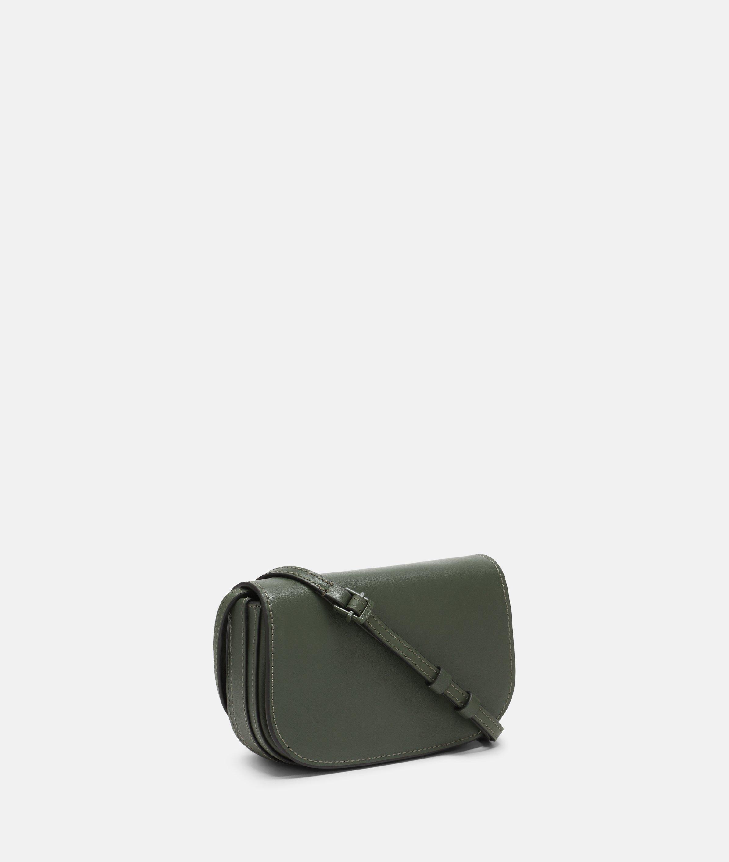Thumbnail - Liebeskind Berlin - Kleine Crossbody Bag aus Leder -  Grün