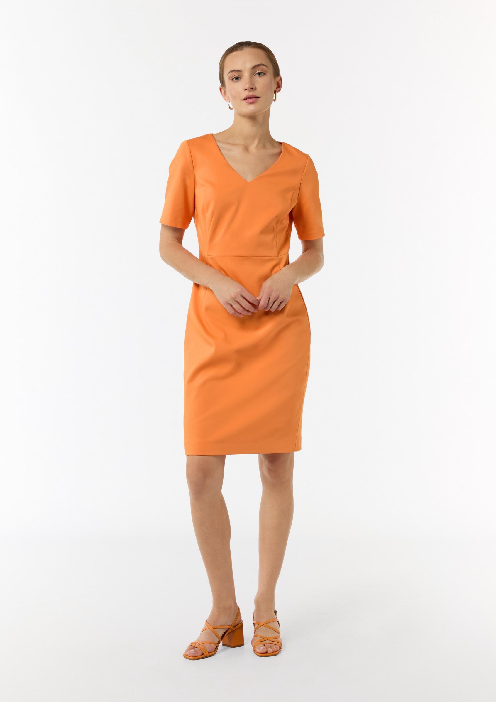 cotton sheath dress Waist Cut-Out in Silk Akris Inc Made in Italy Navy Pinstripe Cotton Sheath Dress