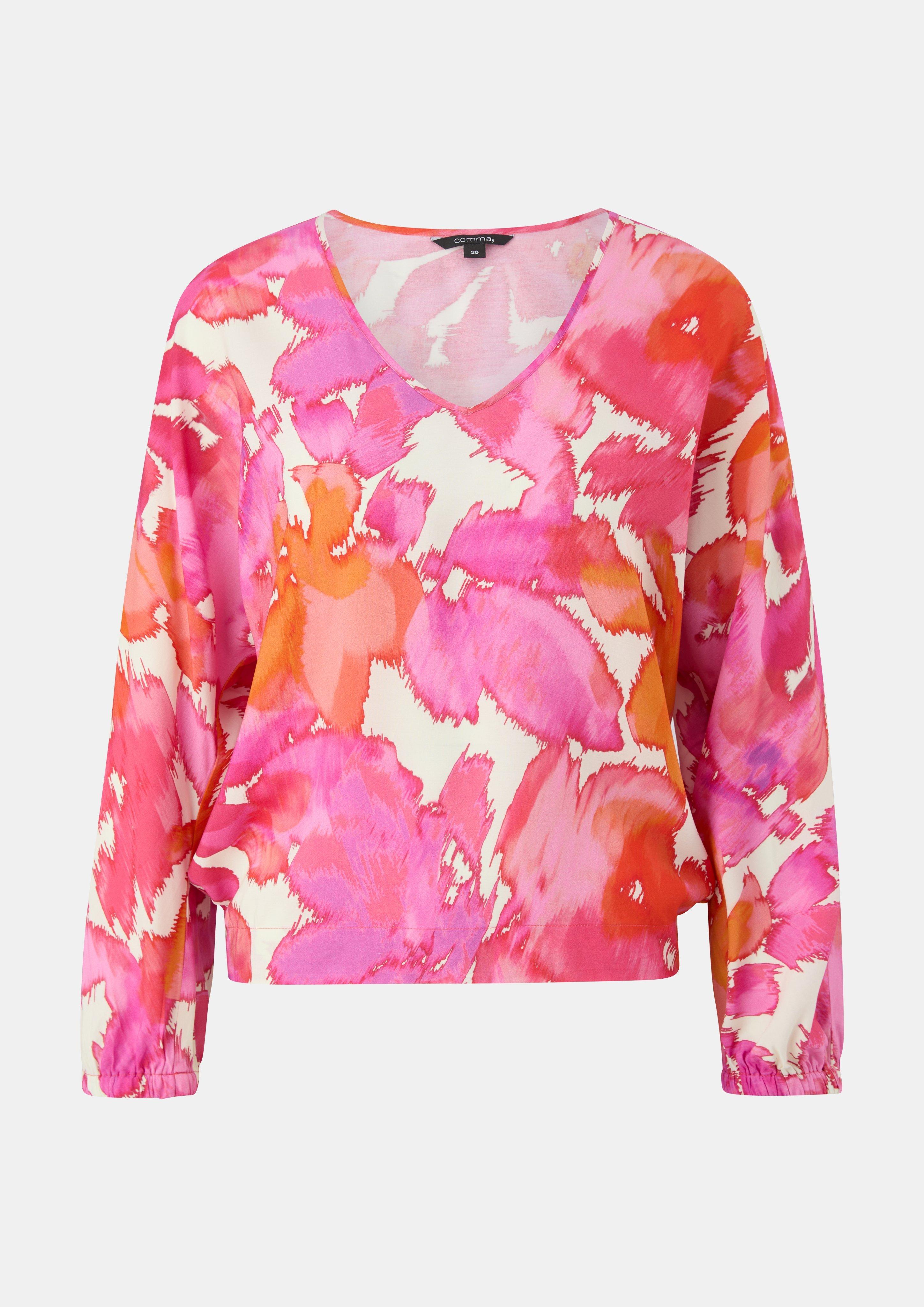 blouse-with-batwing-sleeves-pink-comma