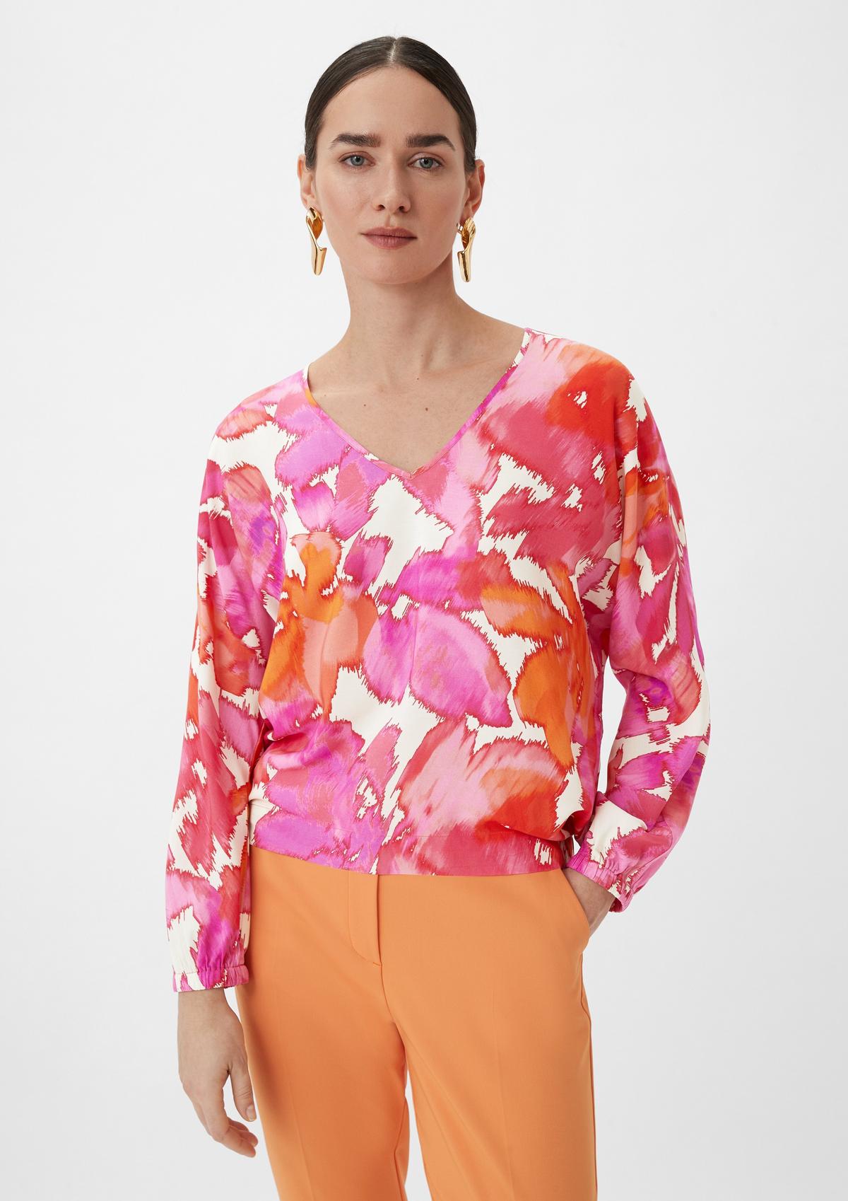 comma Blouse with batwing sleeves