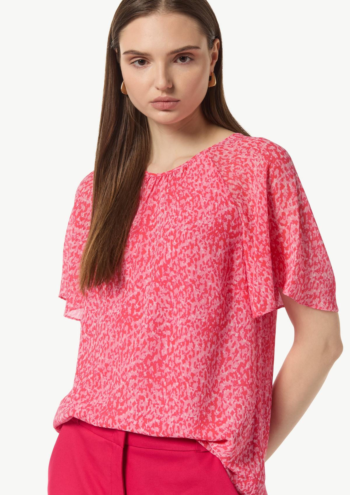 comma Chiffon blouse with an all-over print