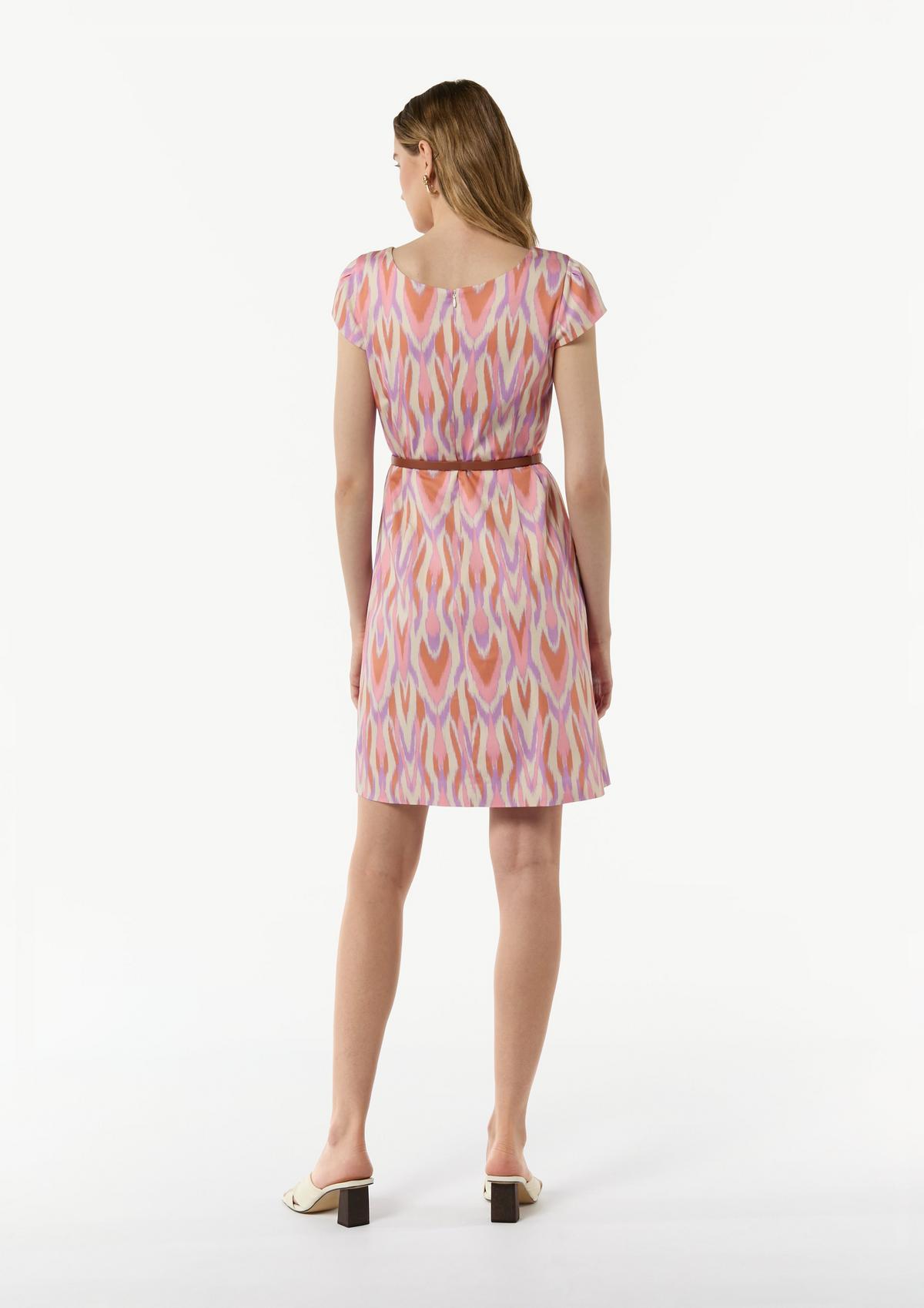 comma Sheath dress with all-over print