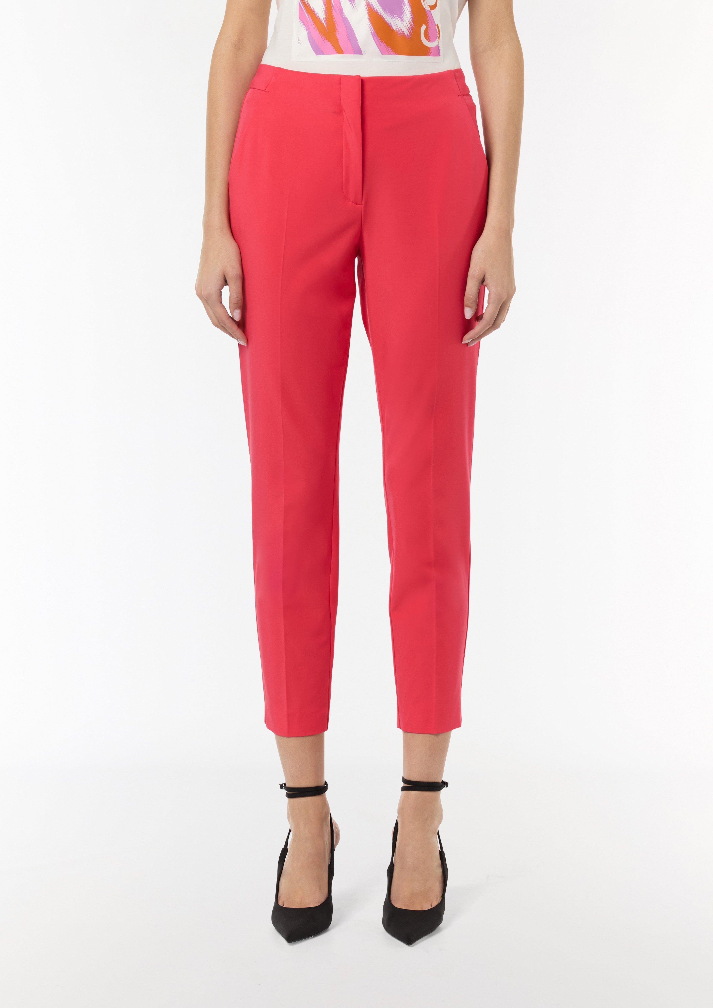 【送料&関税込】MSGM Flared Viscose Trousers Pants and shorts for women: casual, fashion - MSGM Official