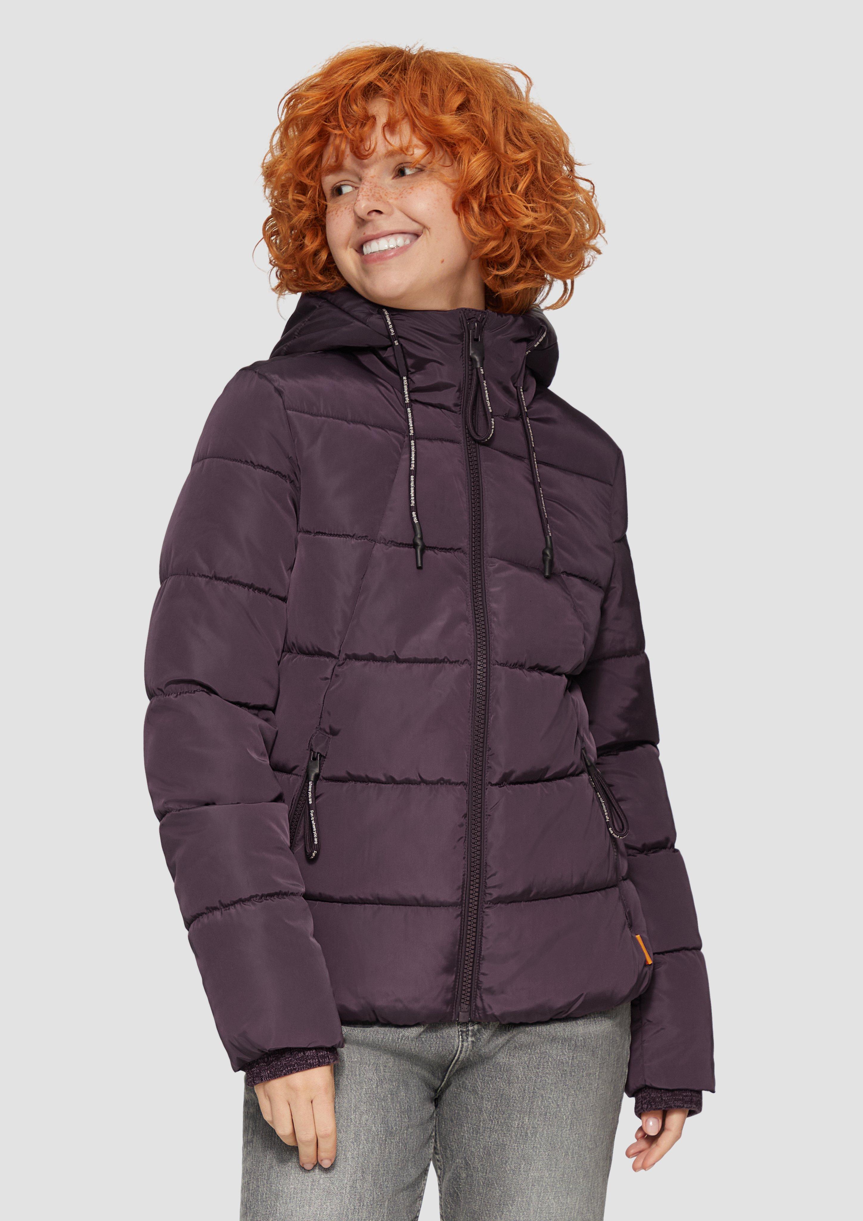 S.Oliver Wattierte Steppjacke mit Kapuze