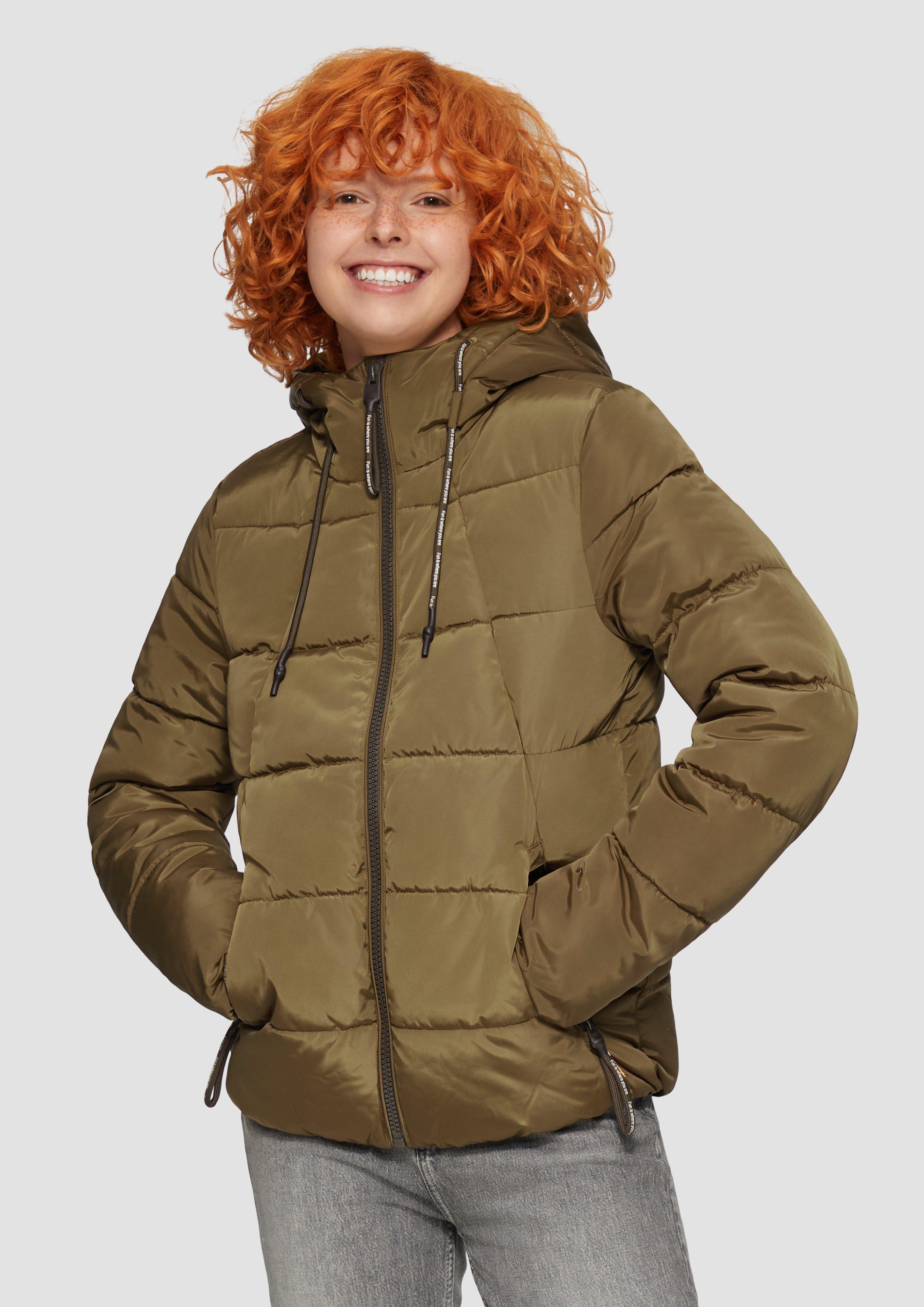 S.Oliver Wattierte Steppjacke mit Kapuze