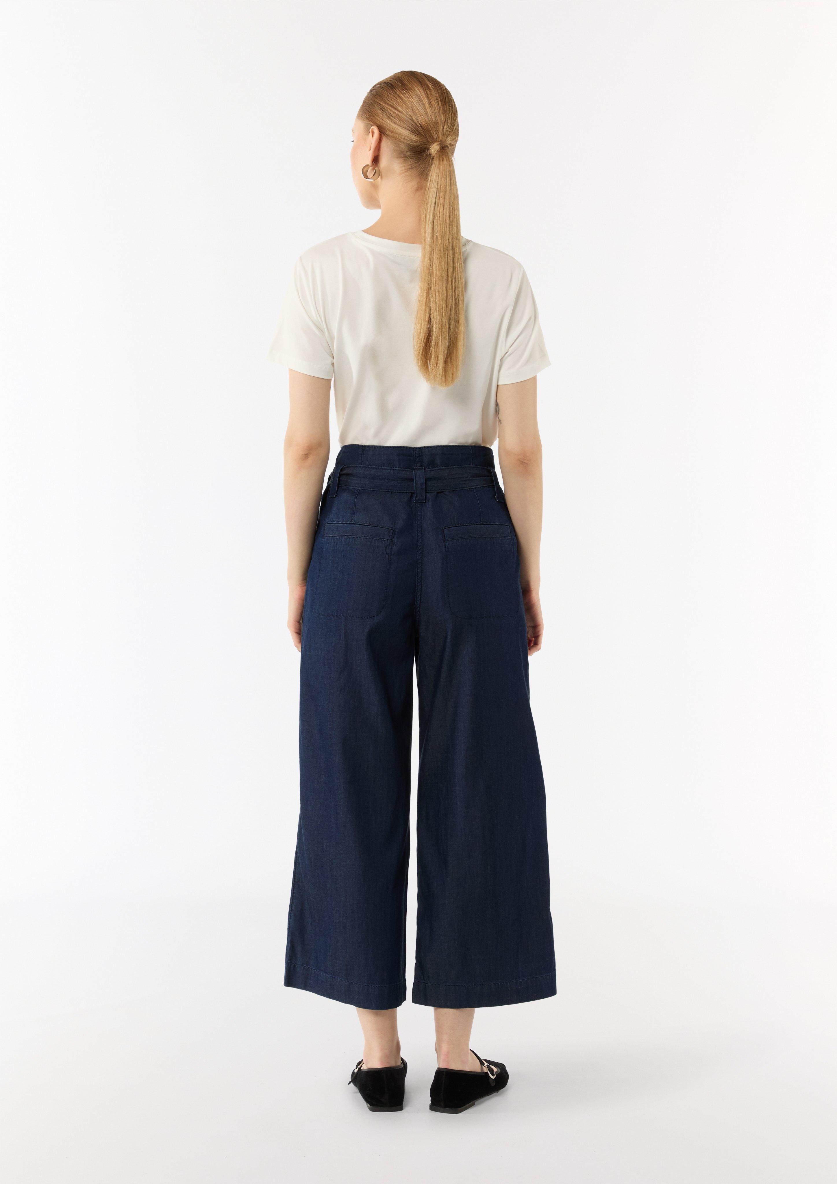 【fig London】Christopher culottes Fig London Christopher Culottes in Kinari (a light beige color)