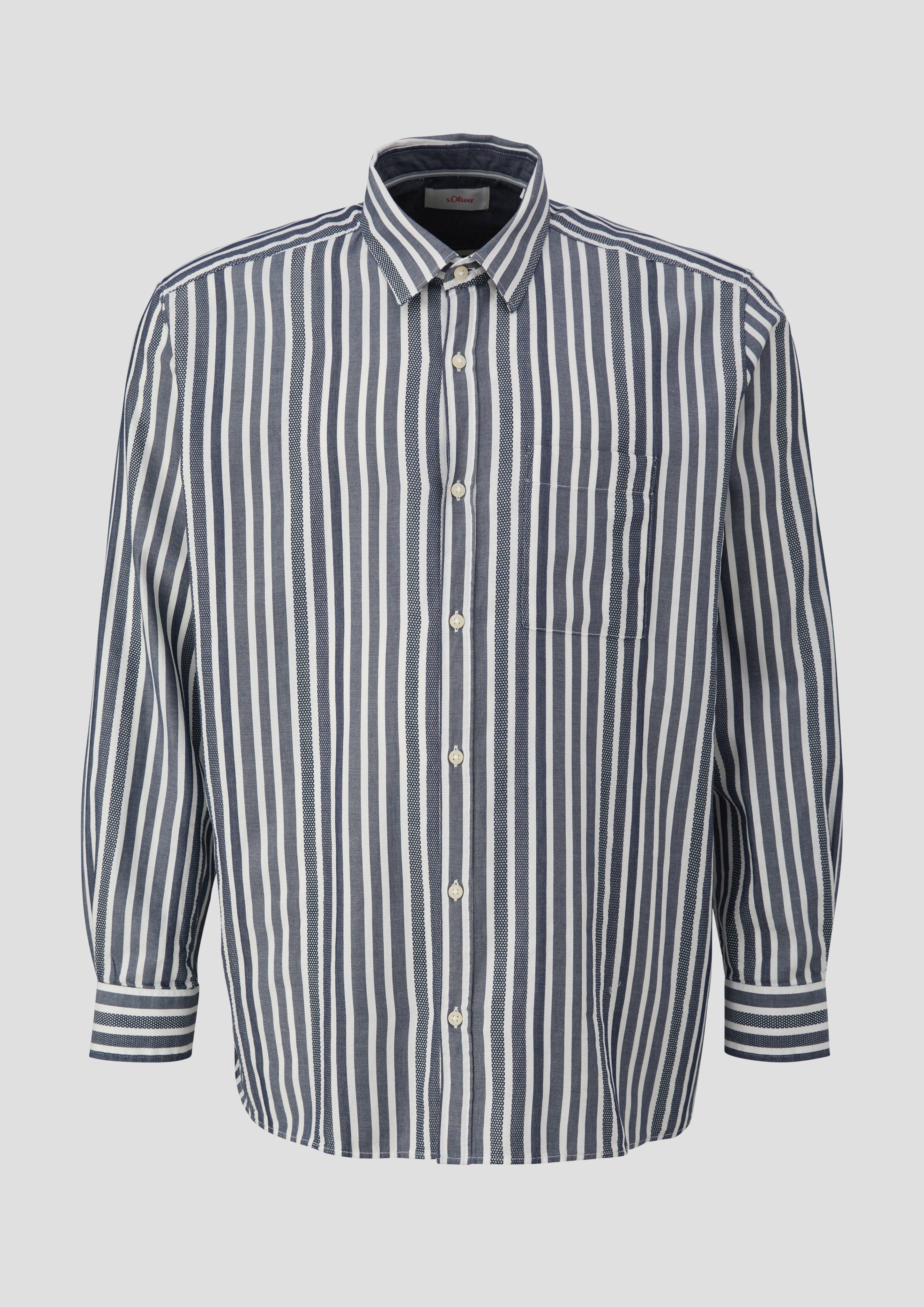 s.Oliver Hemd aus Lyocellmix