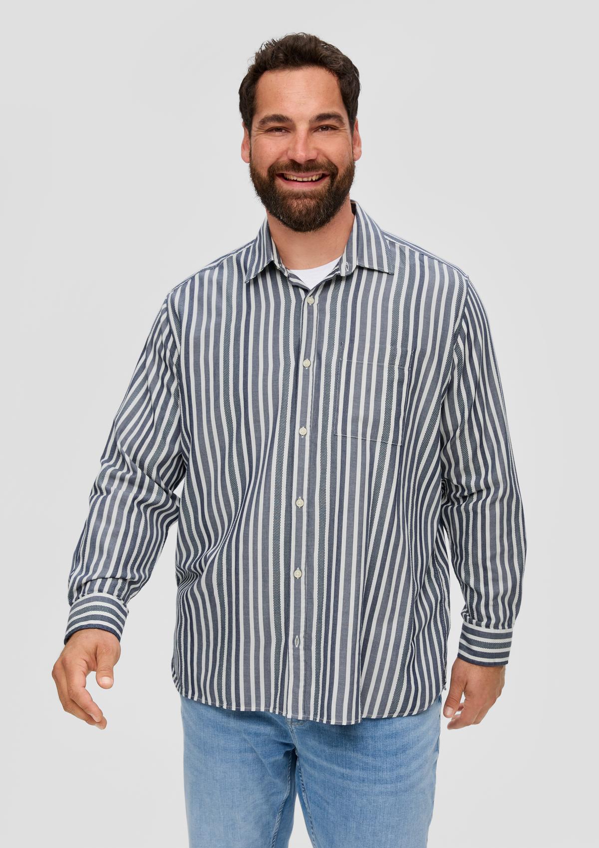 s.Oliver Overhemd van een lyocellmix