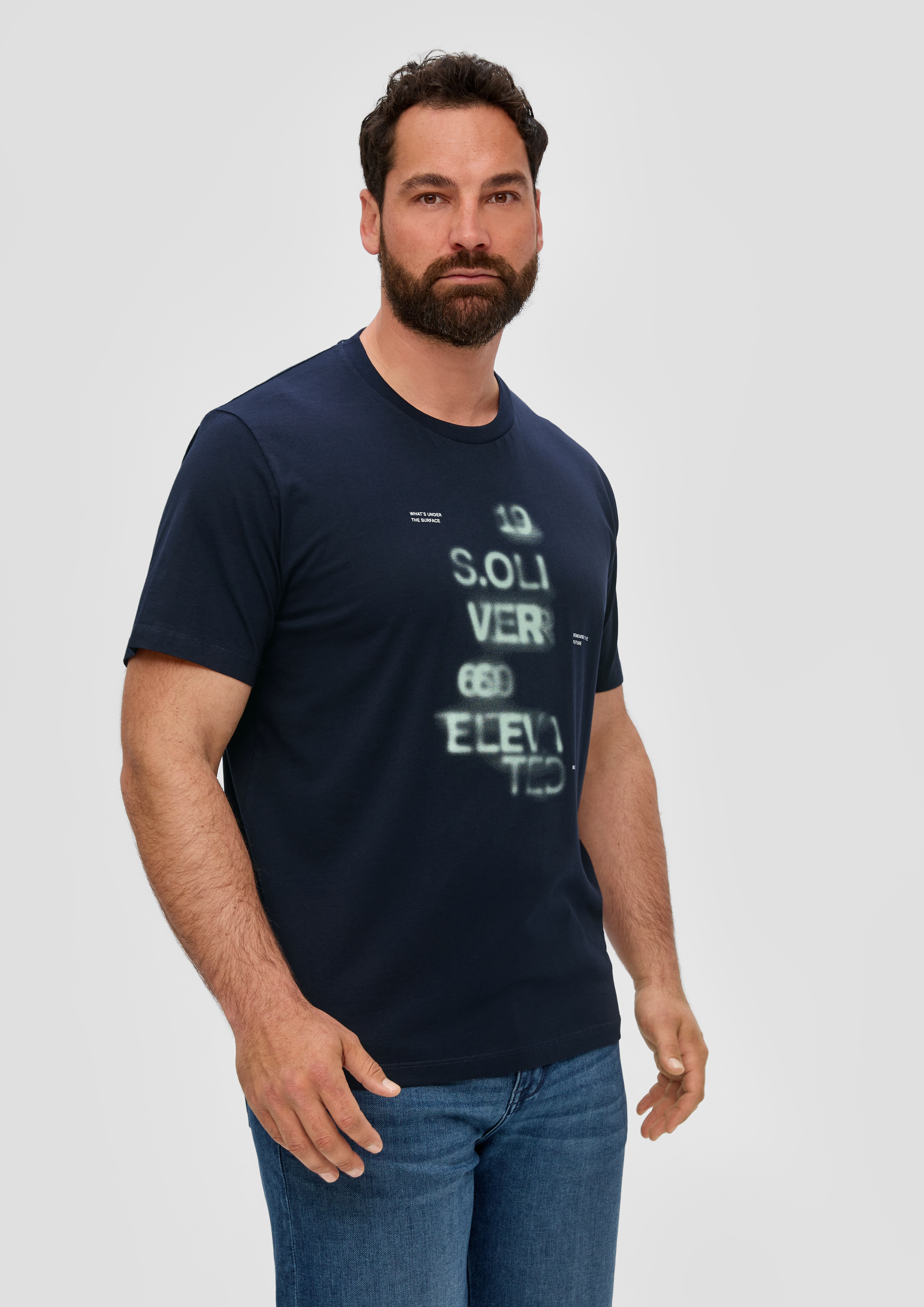 S.Oliver T-Shirt mit Frontprint