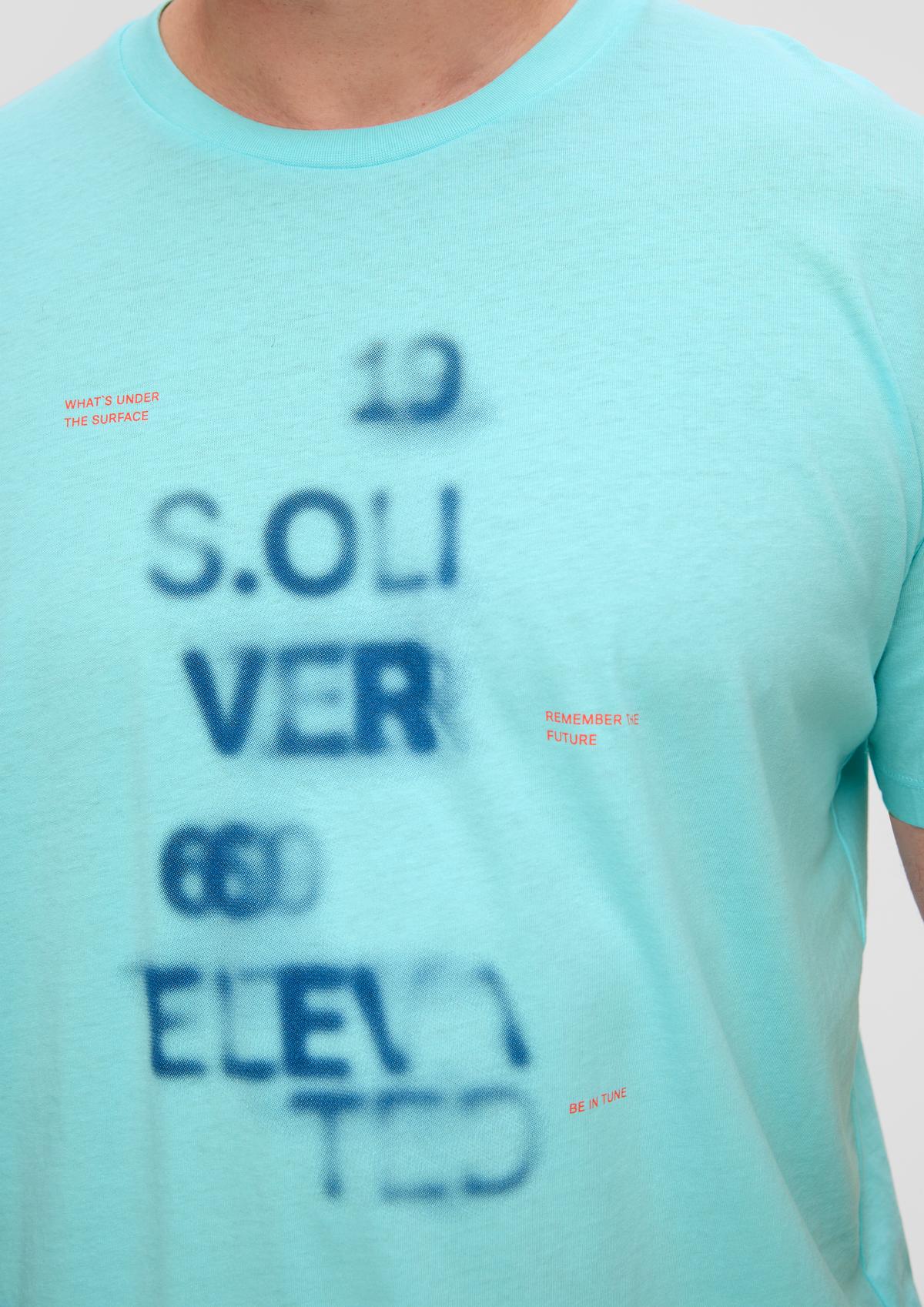 s.Oliver T-shirt imprimé sur le devant