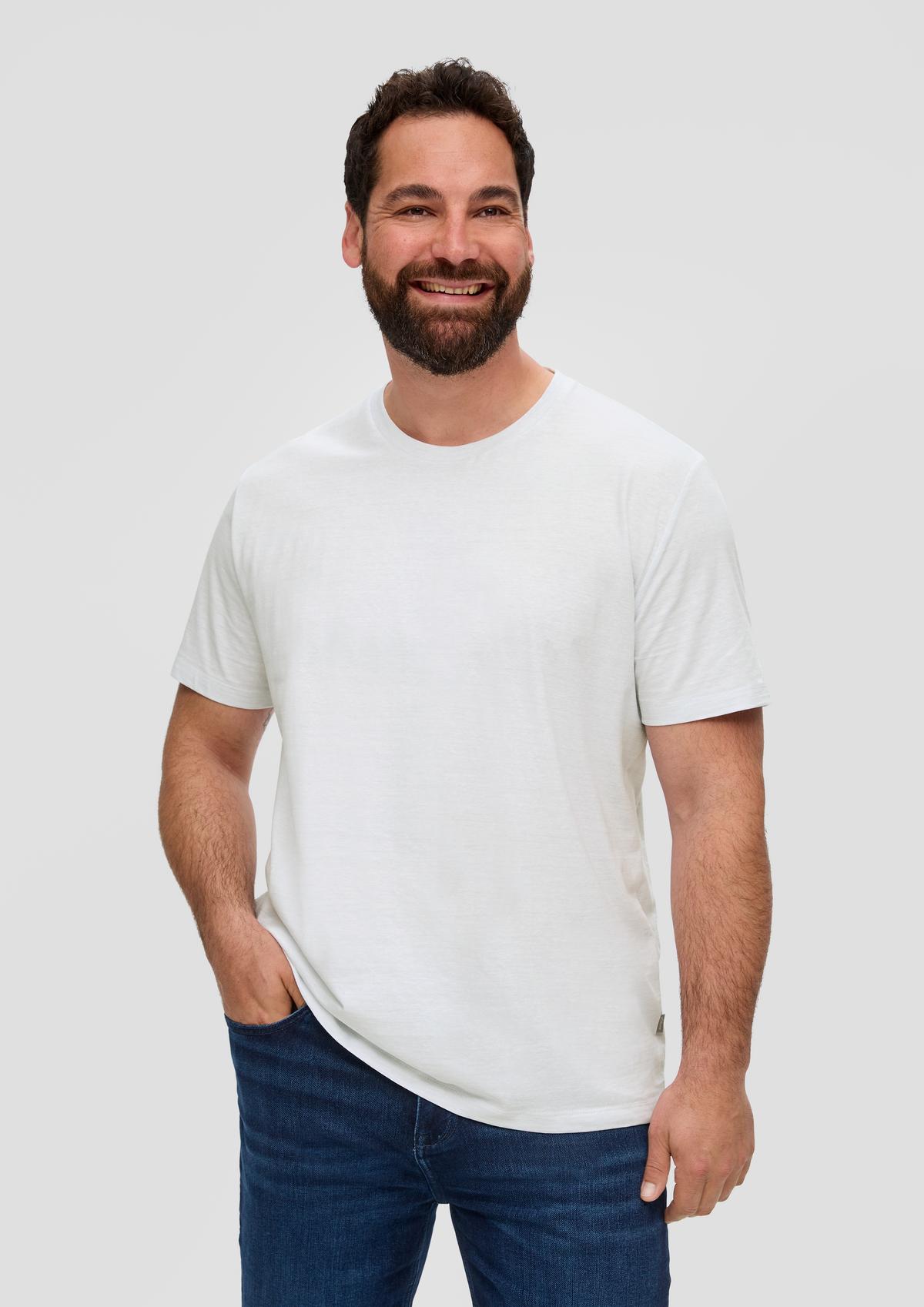 T-shirt en coton mélangé