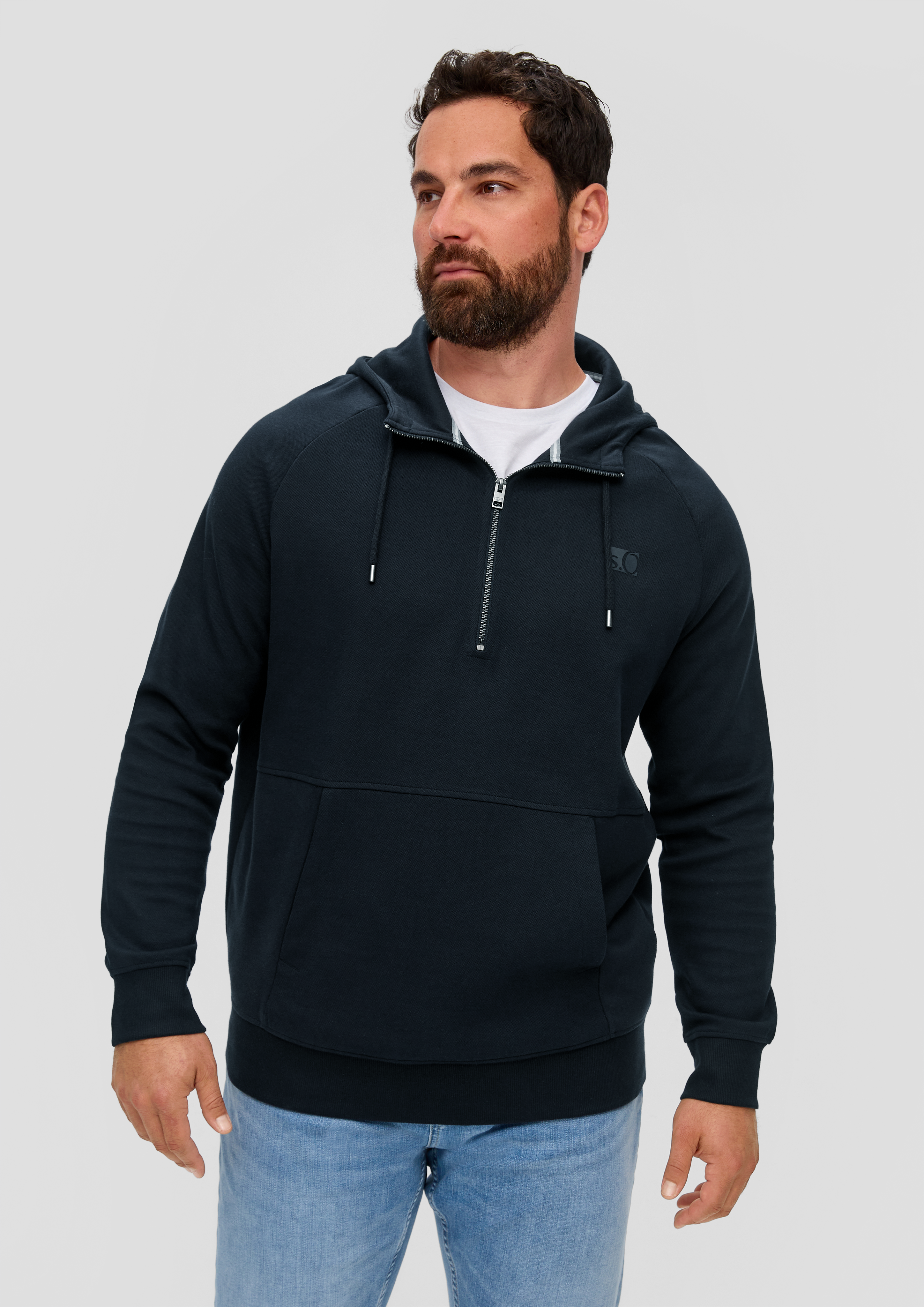 S.Oliver Hoodie aus Baumwollmix