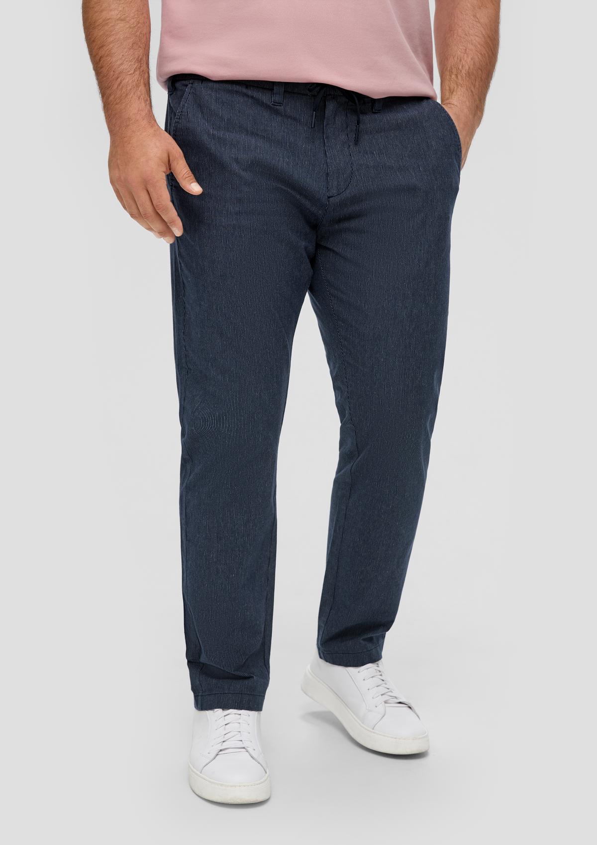 s.Oliver Relaxed fit: chinos with drawstring