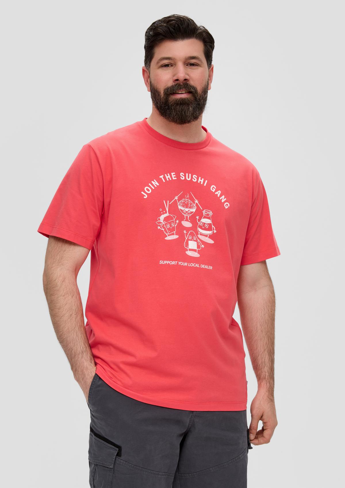 s.Oliver T-shirt met grafische print