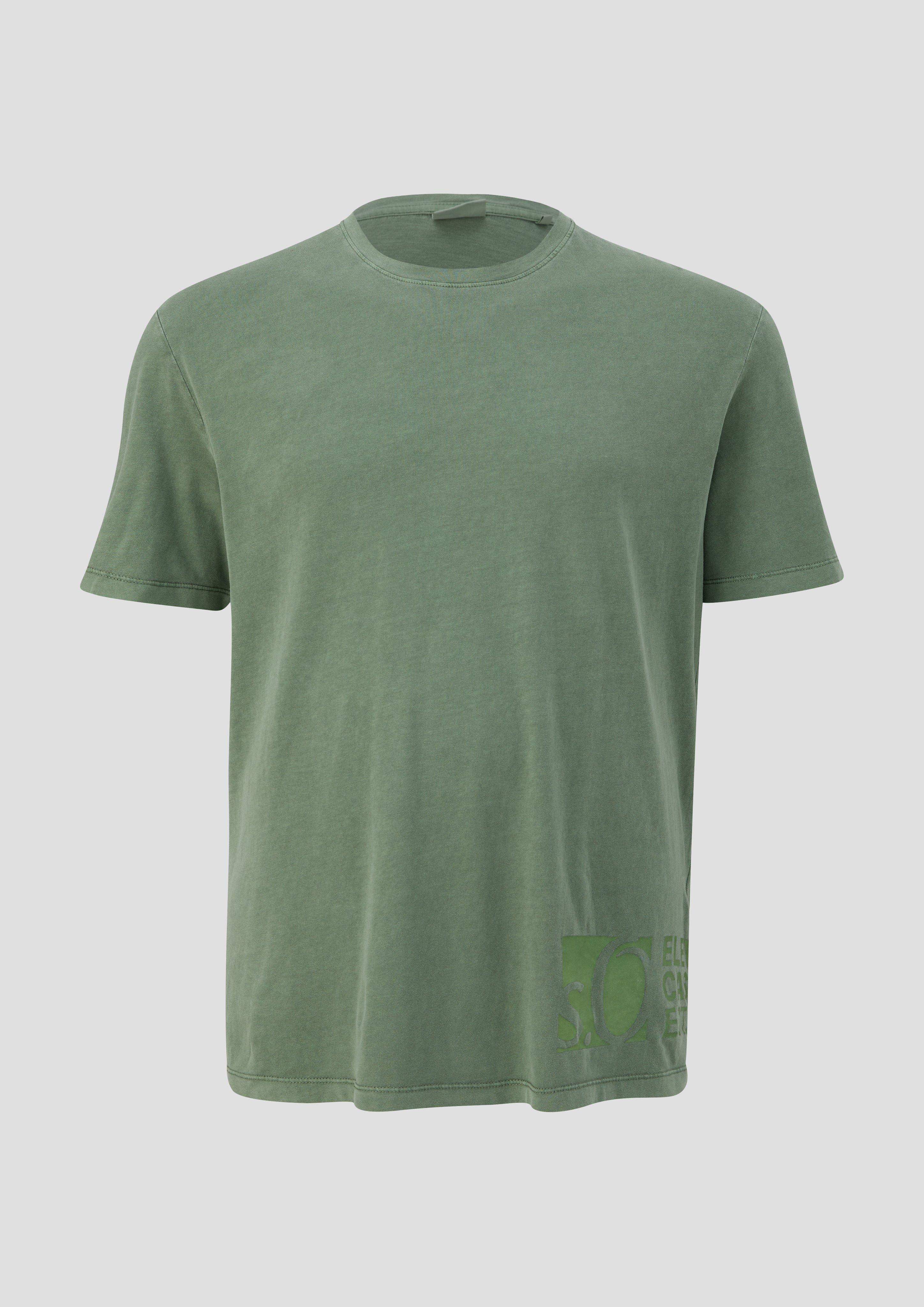 s.Oliver T-Shirt mit Label-Print