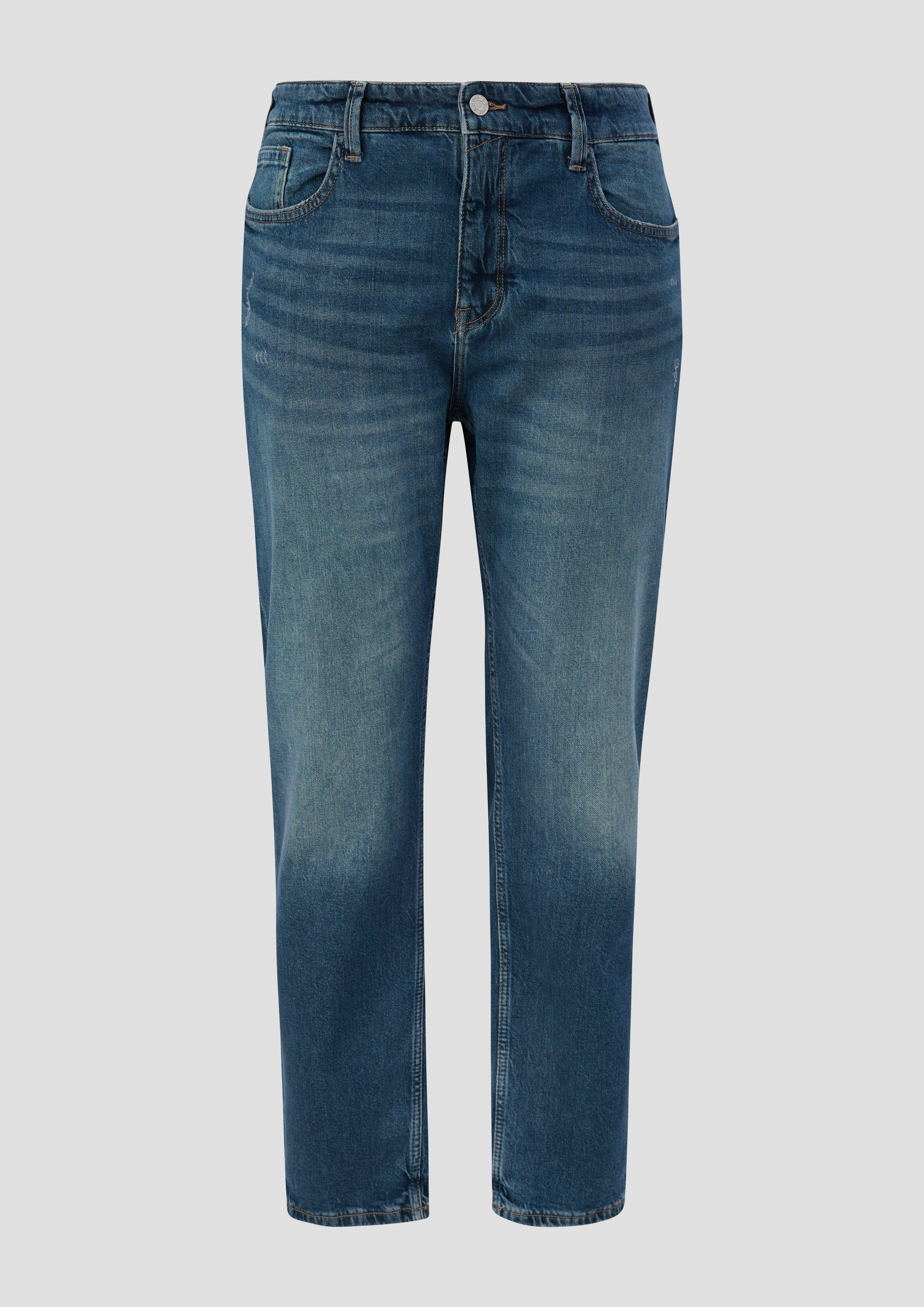 s.Oliver - Jeans Casby / High Rise / Straight Leg, Herren, blau