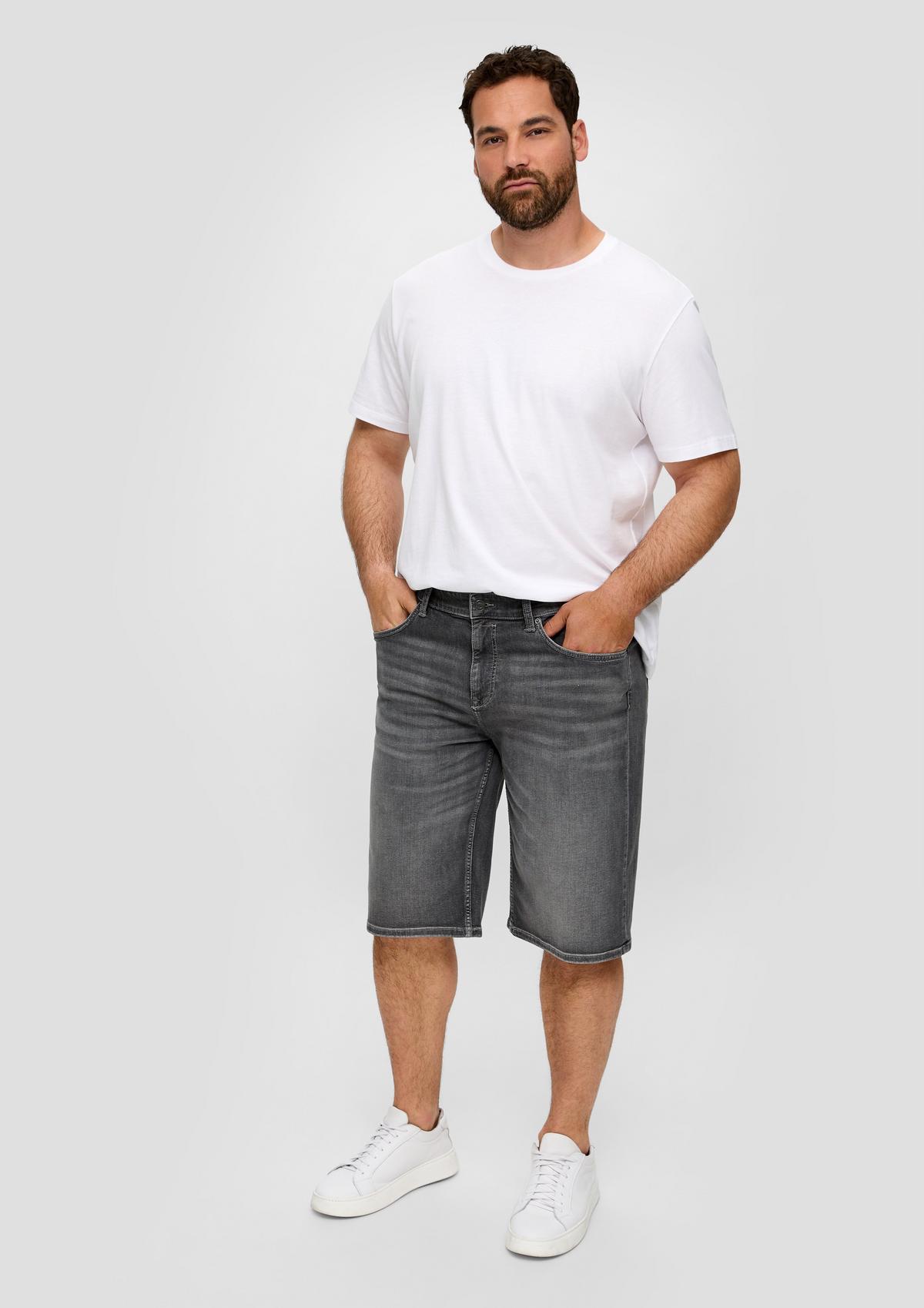Jeans-Shorts Casby / High Rise / Straight Leg