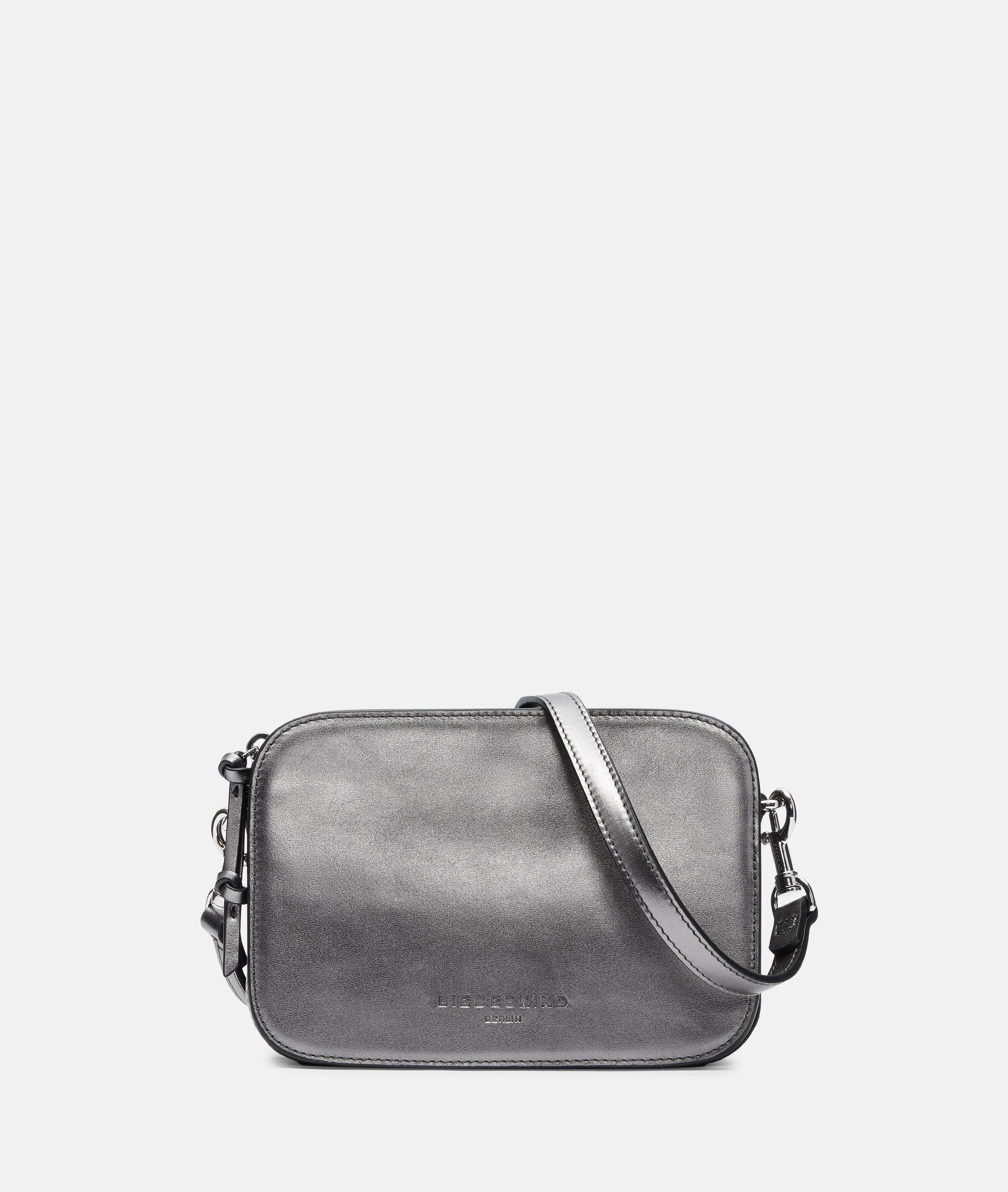 Liebeskind Berlin - Crossbody aus feinem Leder -  silber