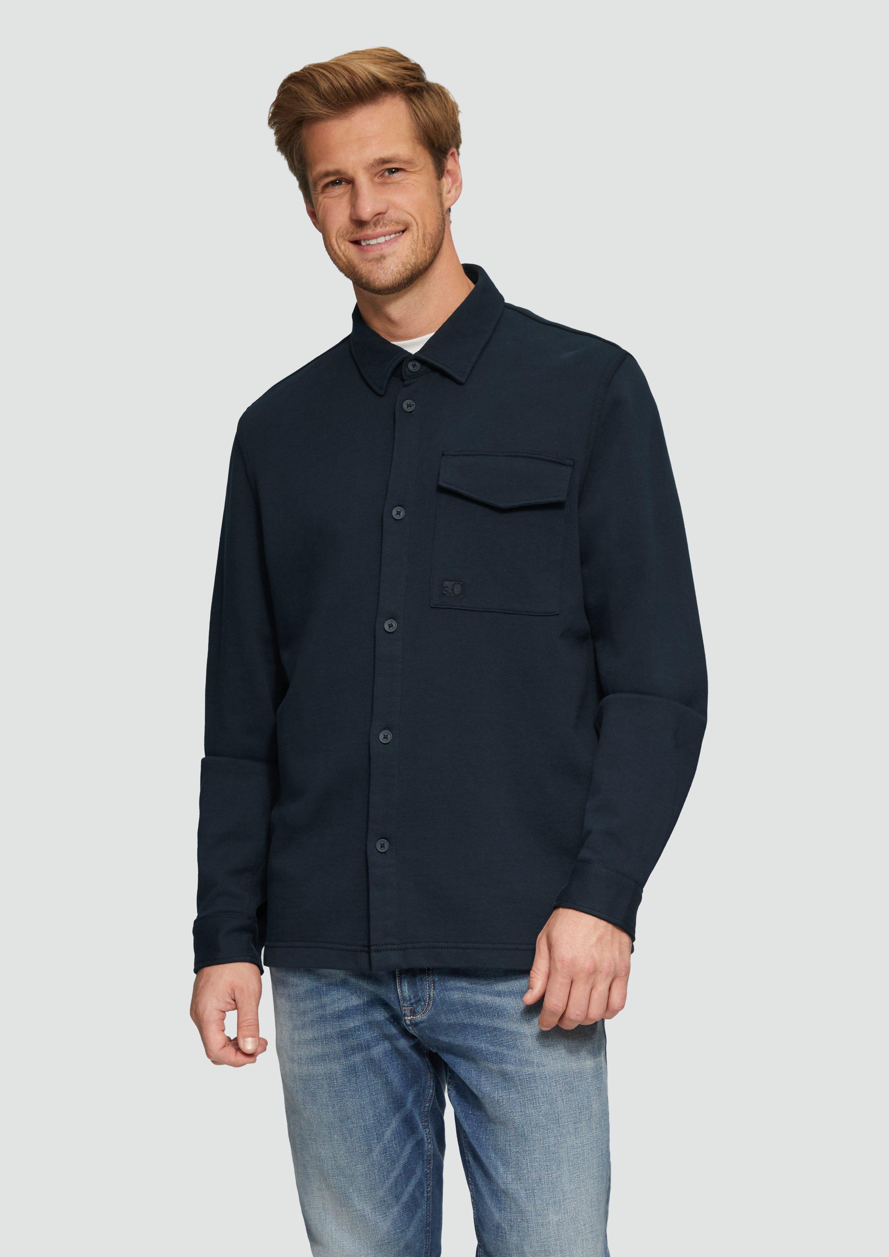 S.Oliver Lässiges Overshirt aus Sweat