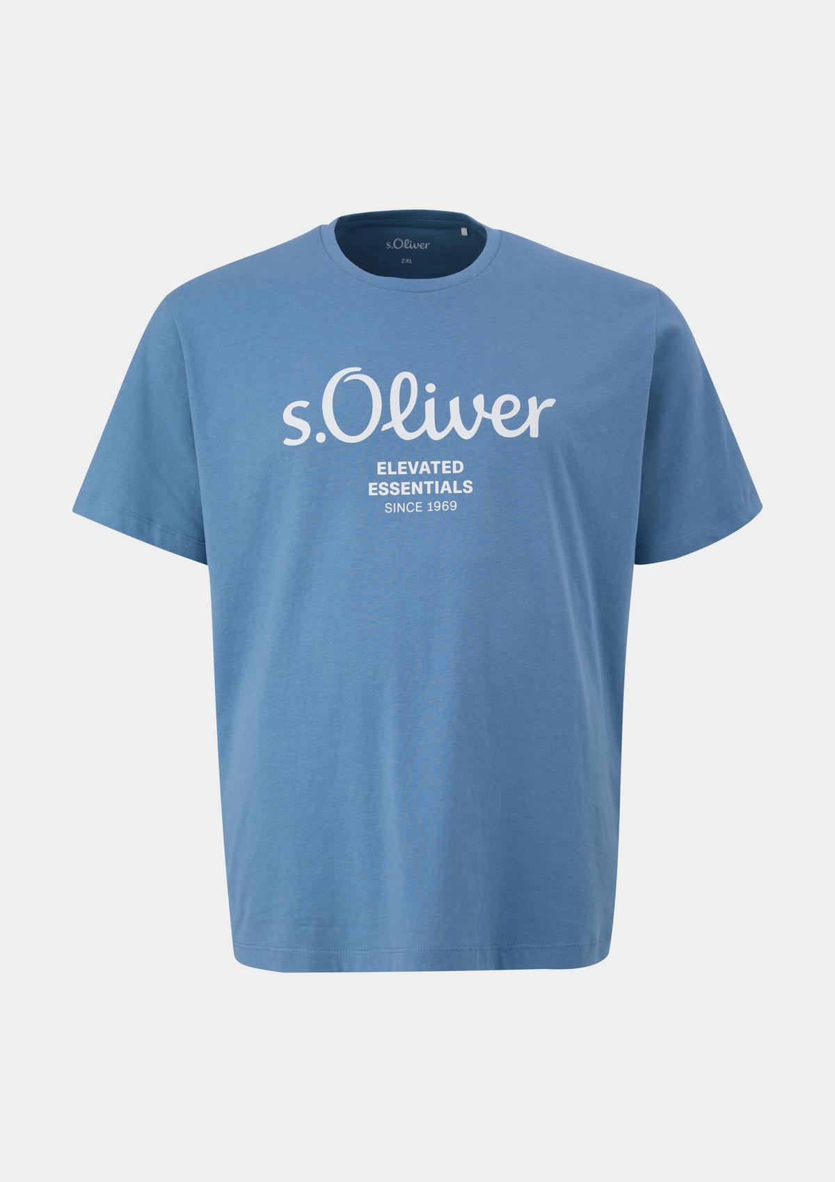 s.Oliver T-shirt met labelprint