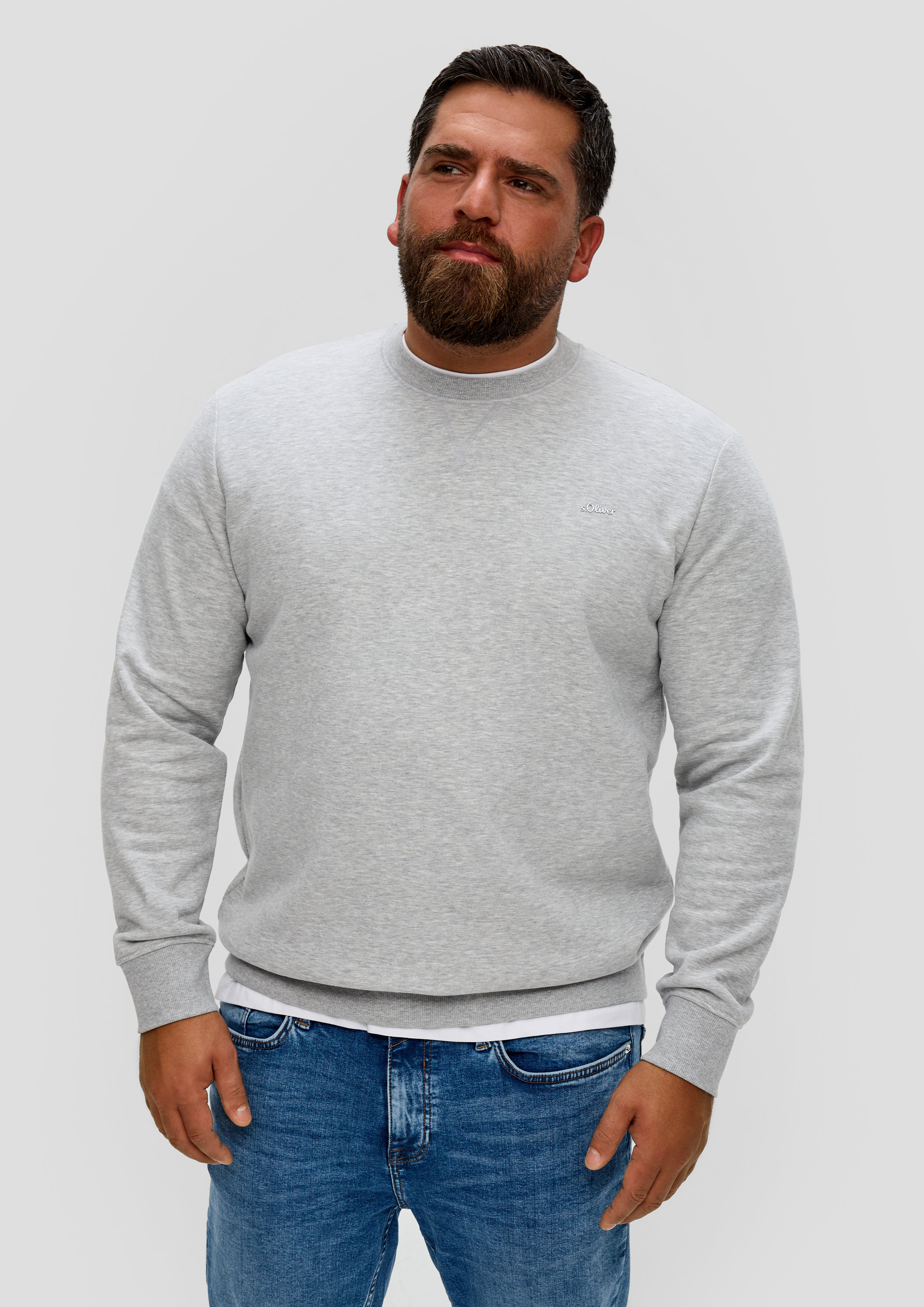 S.Oliver Sweatshirt mit Logoprint