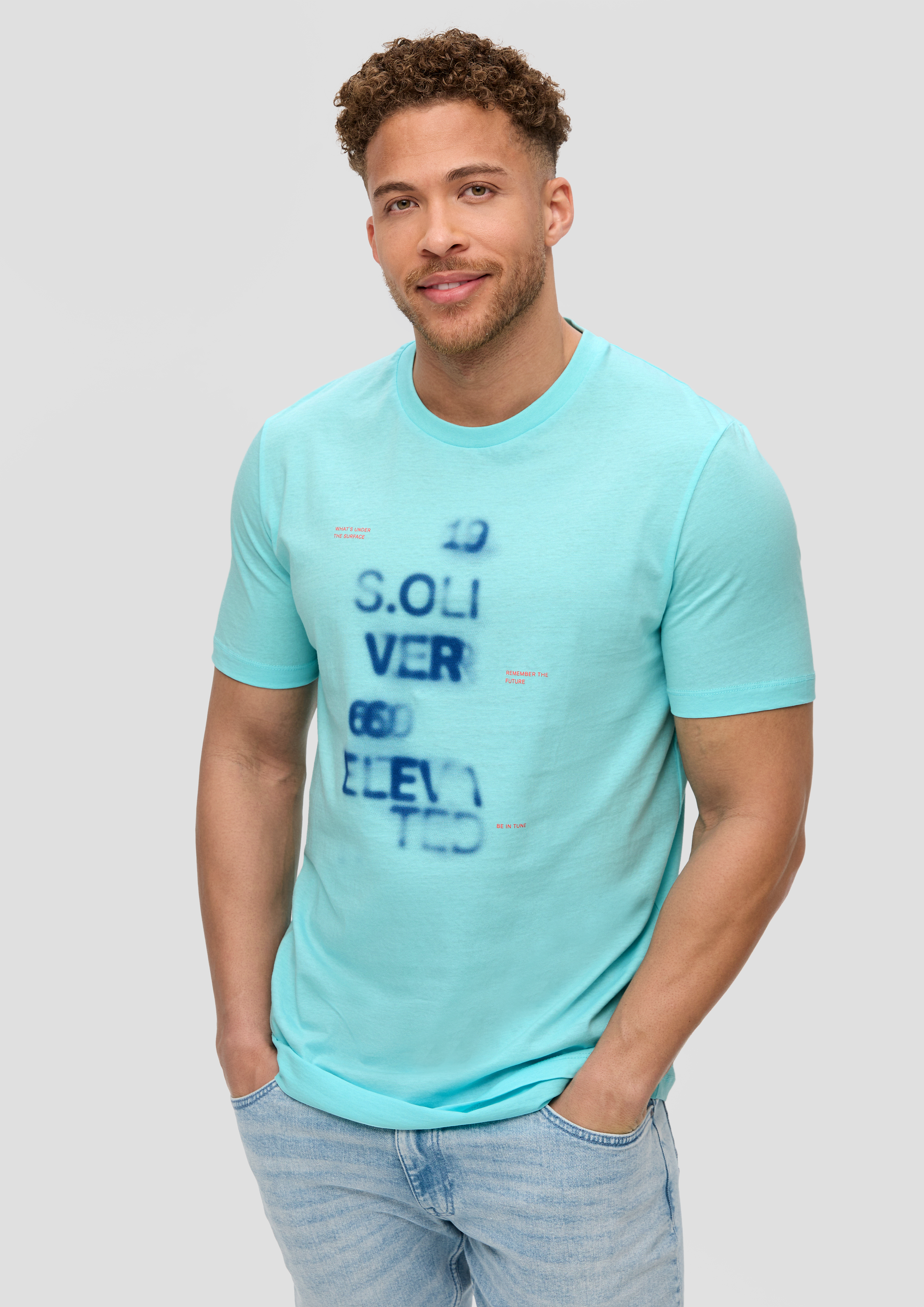 S.Oliver T-Shirt mit Frontprint