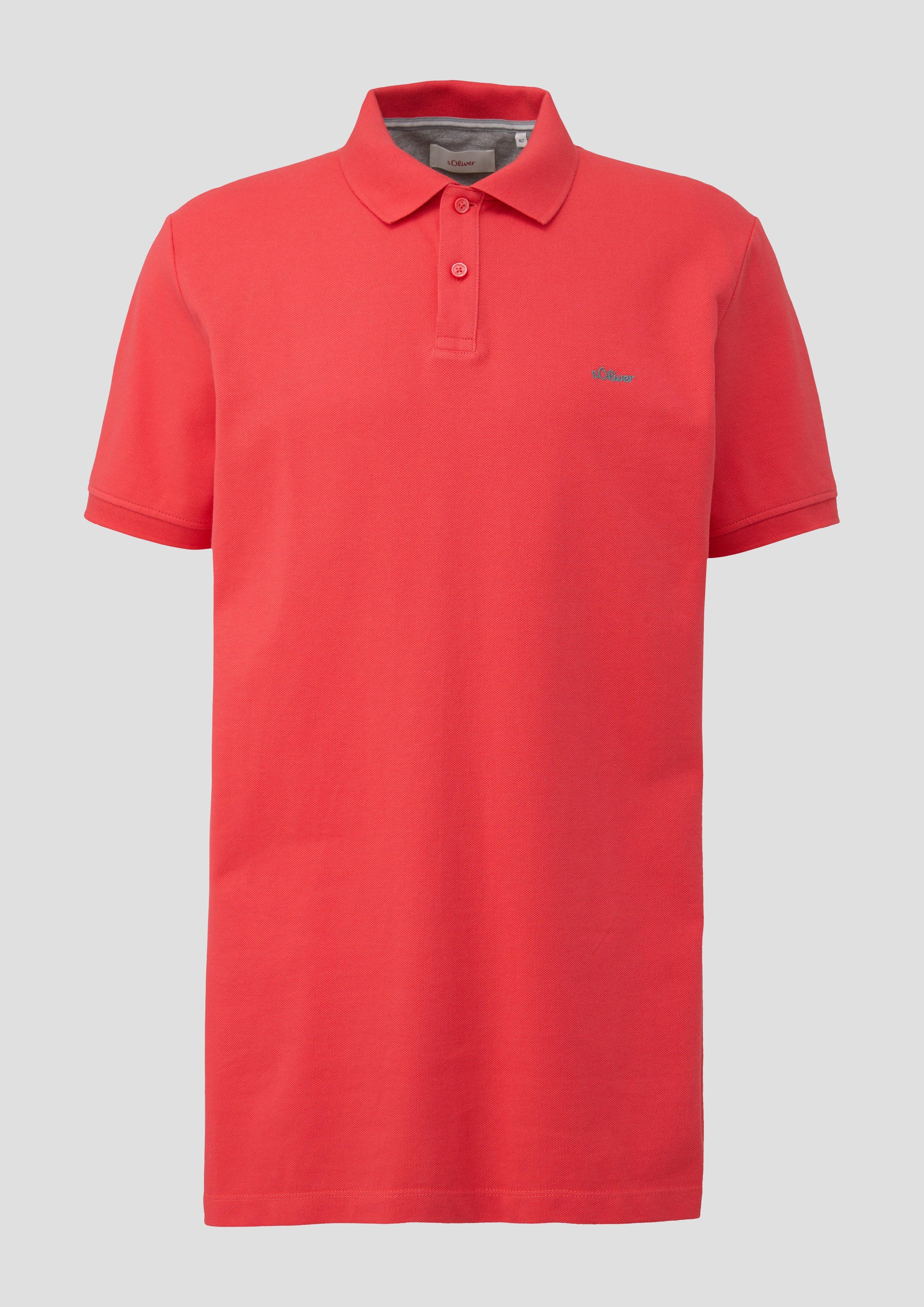 s.Oliver Poloshirt mit Piquéstruktur