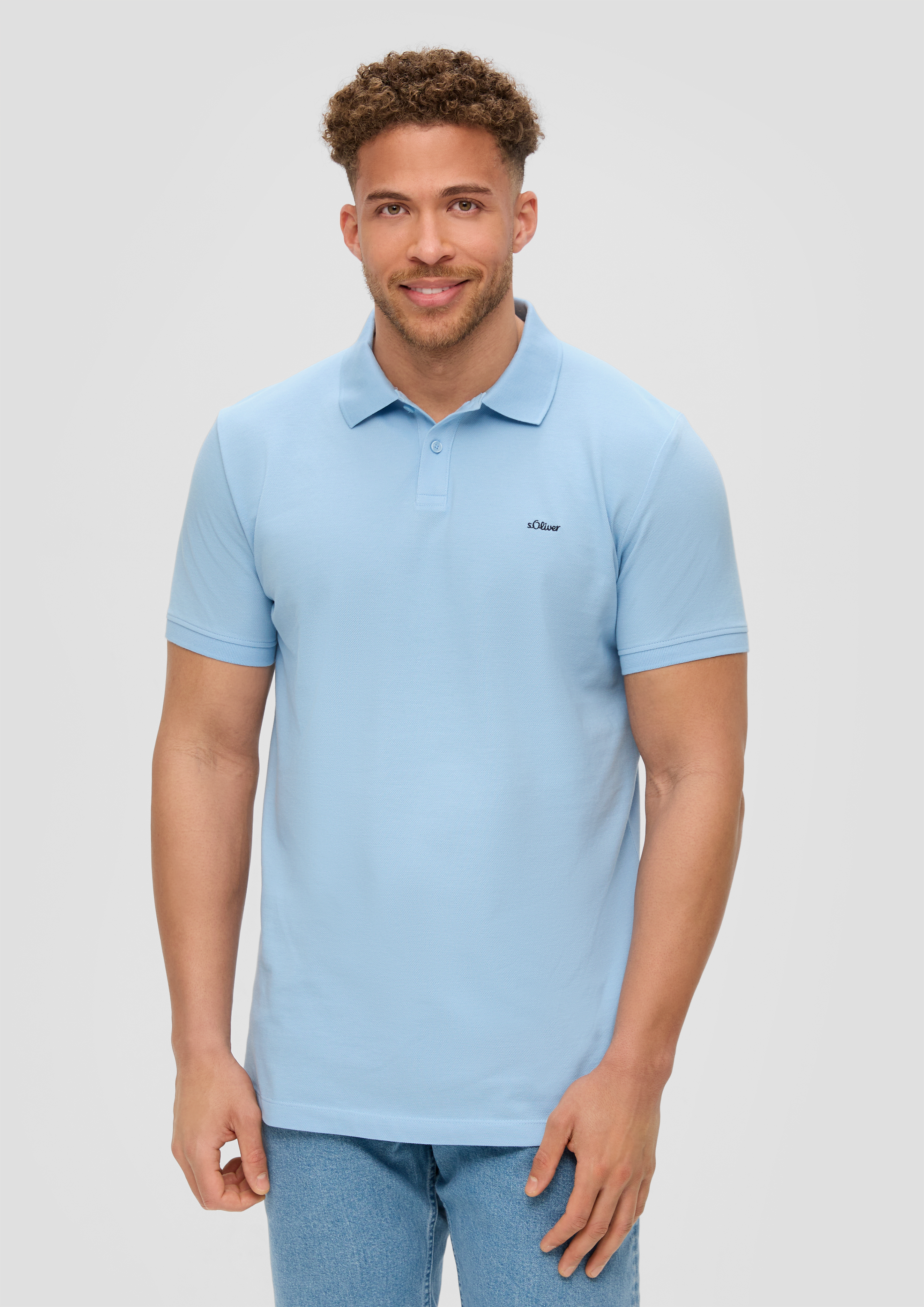 S.Oliver Poloshirt mit Piquéstruktur