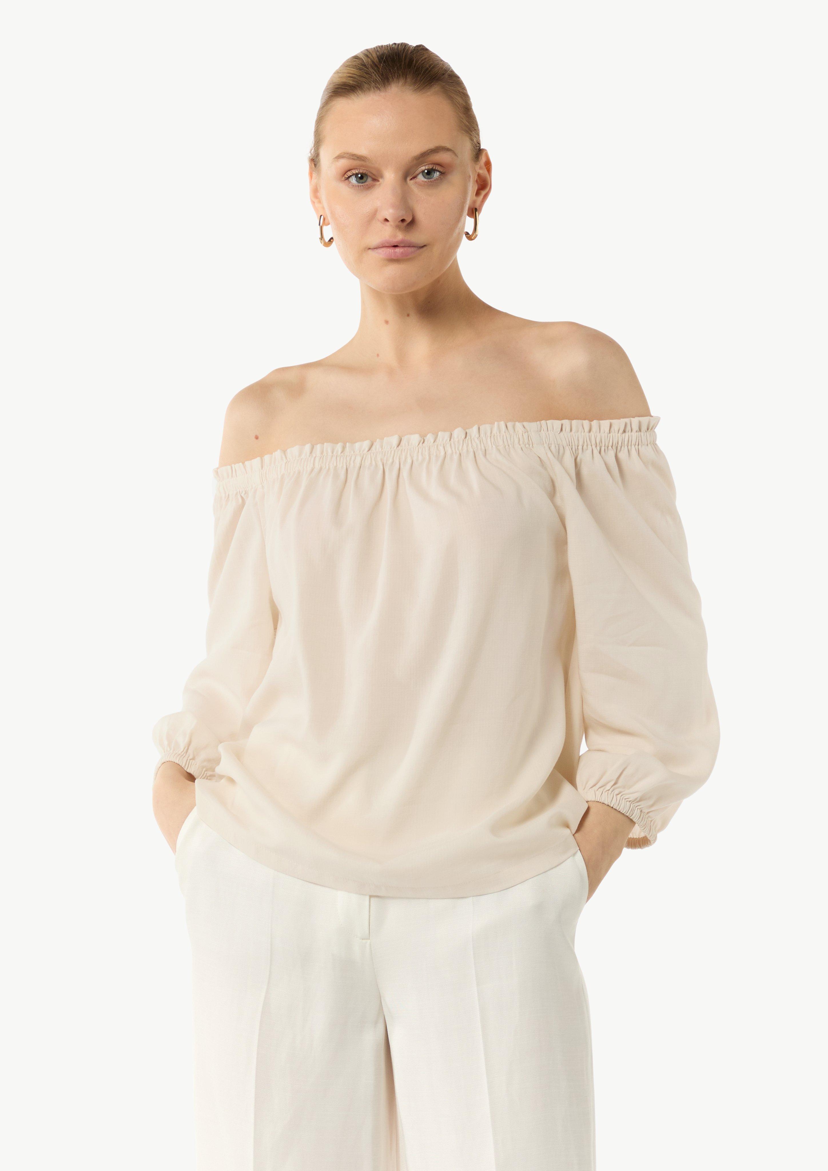 Her lip to◆Prospect Chiffon Blouse/M/ポリエステル/WHT/無地/1241302037 herlipto 𝖢𝗈𝗆𝗂𝗇𝗀 𝗍𝗈 𝗒𝗈𝗎 𝗌𝗈𝗈𝗇