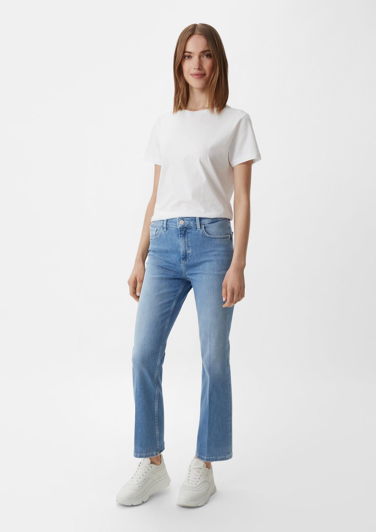 comma Cropped Jeans / Regular fit / Mid rise / Flared leg