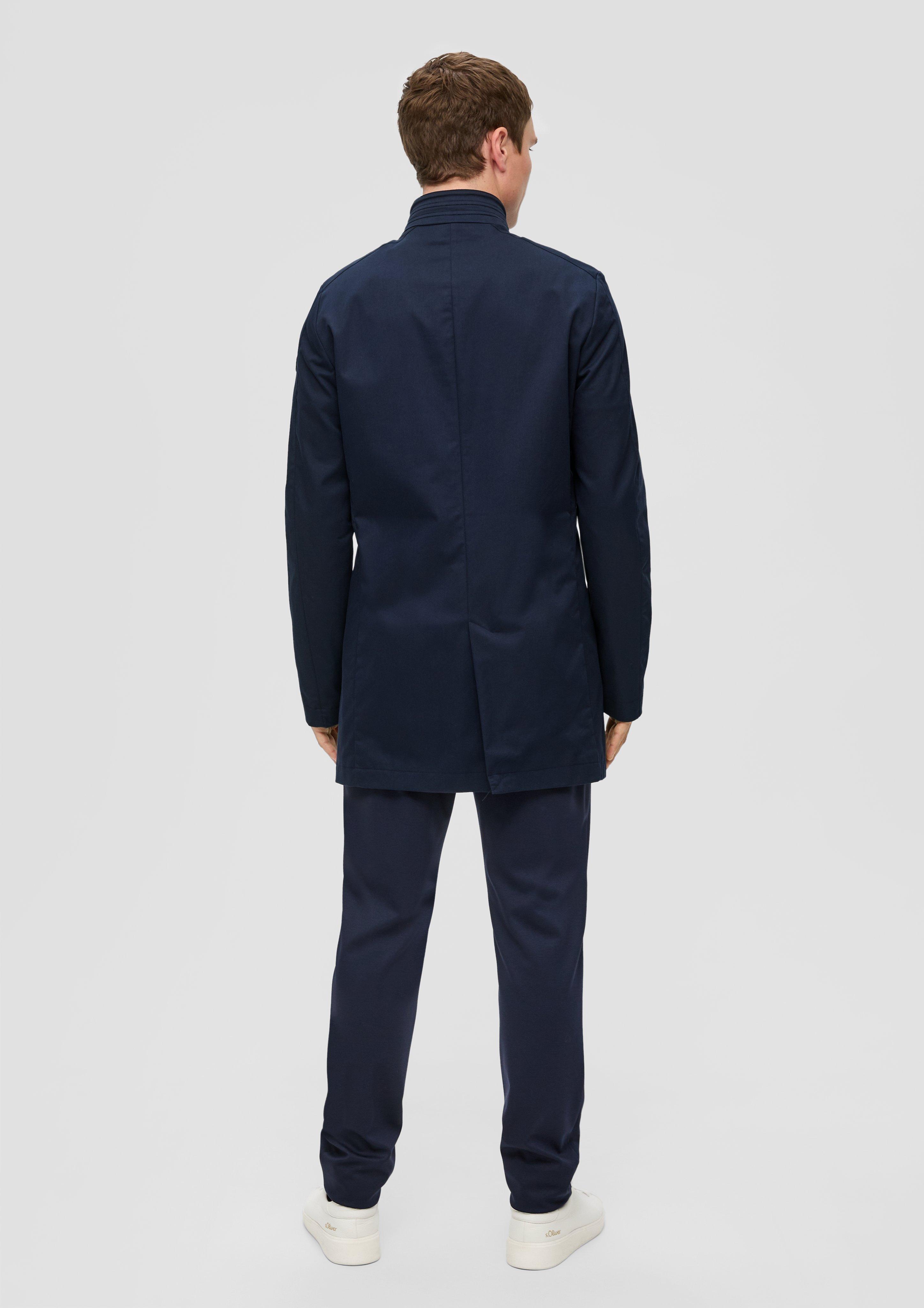 Mantel aus Baumwollmix - navy | s.Oliver