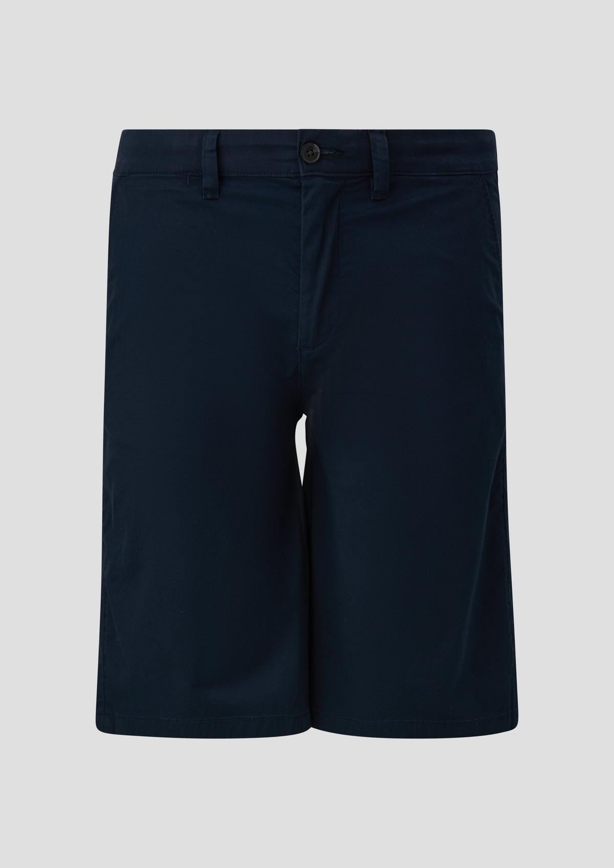 s.Oliver Bermuda shorts with a straight leg
