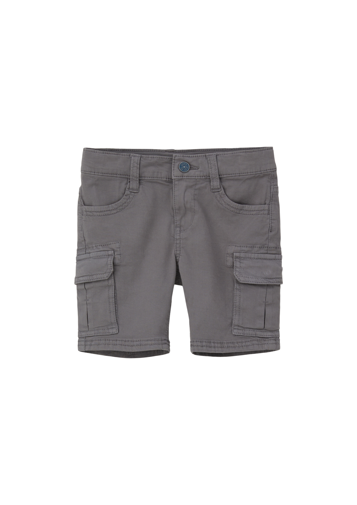 Thumbnail - s.Oliver - Regular: Shorts mit Cargotaschen, Kinder, grau