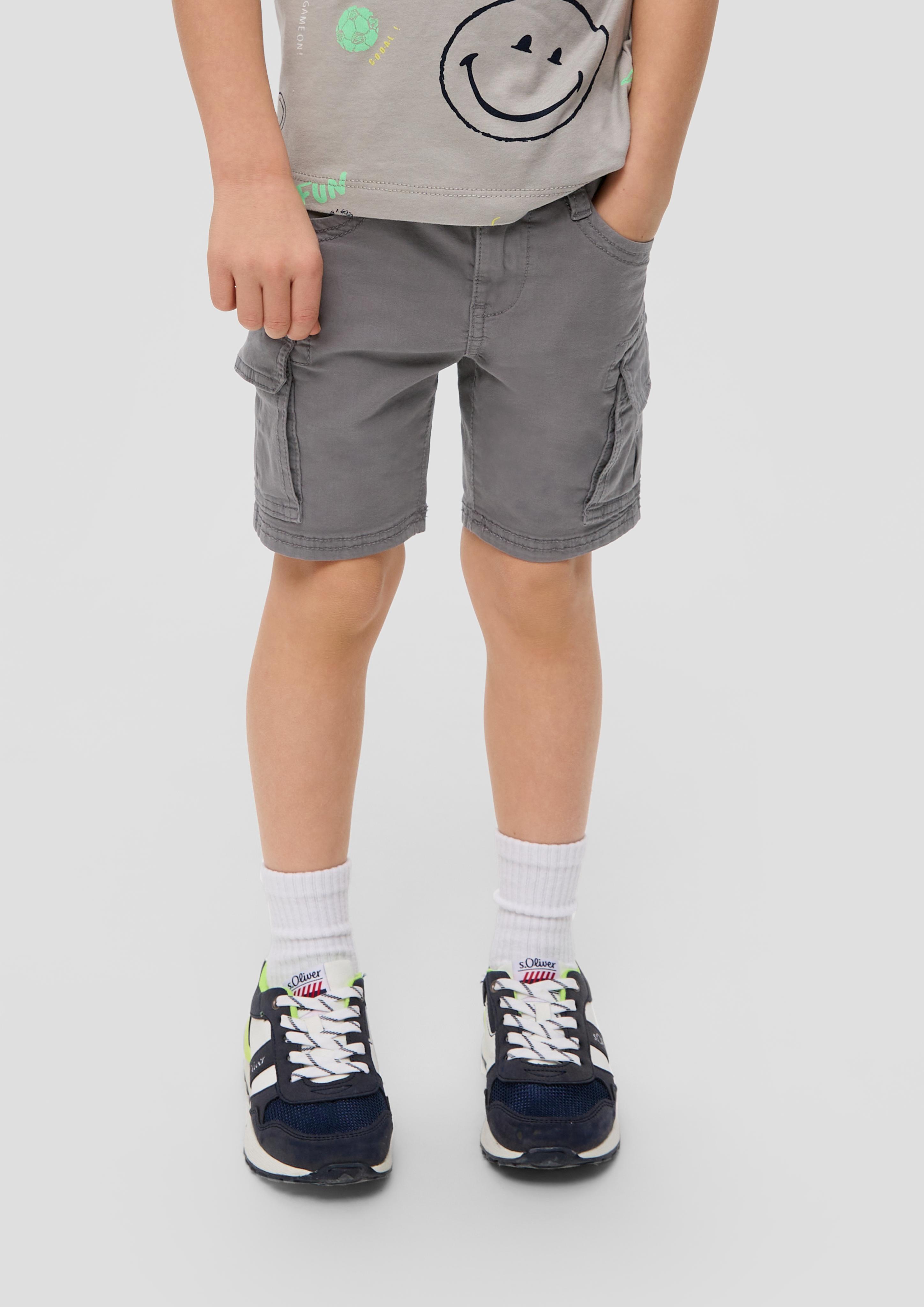 Regular fit: shorts with cargo pockets - grey | s.Oliver Regular fit: shorts with cargo pockets - grey | s.Oliver