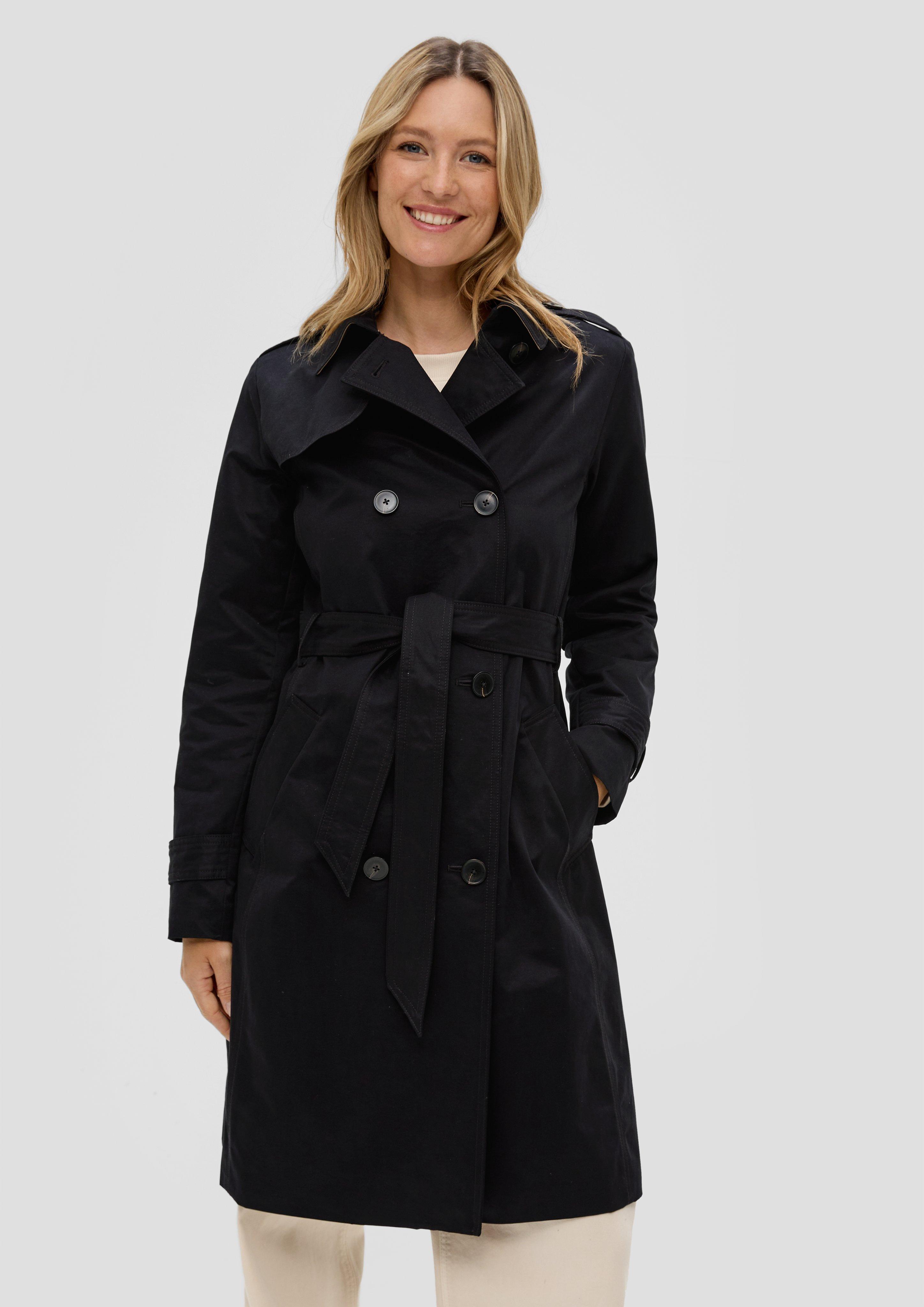 S.Oliver Langer Trench-Coat