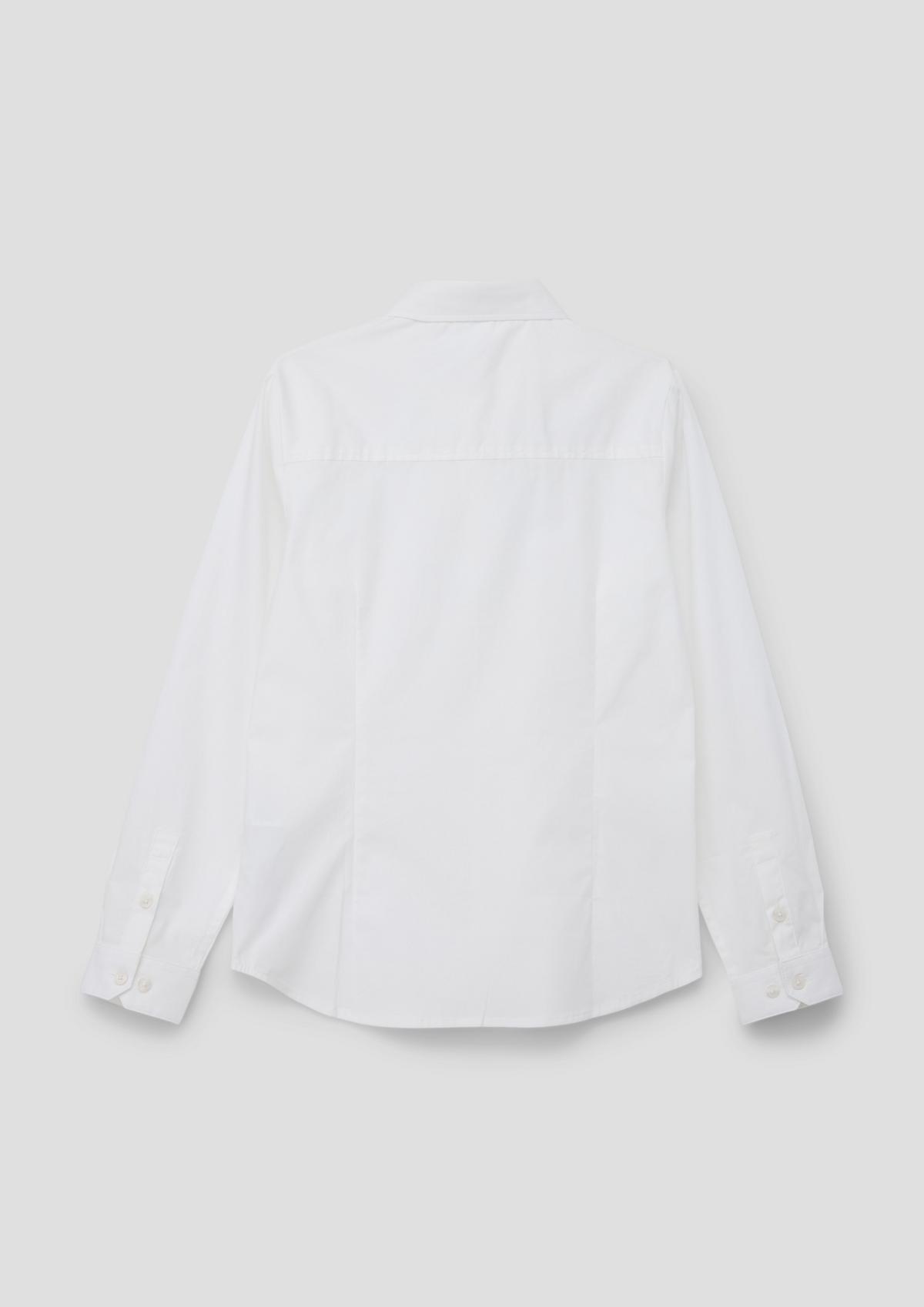 s.Oliver Poplin shirt made of stretch cotton