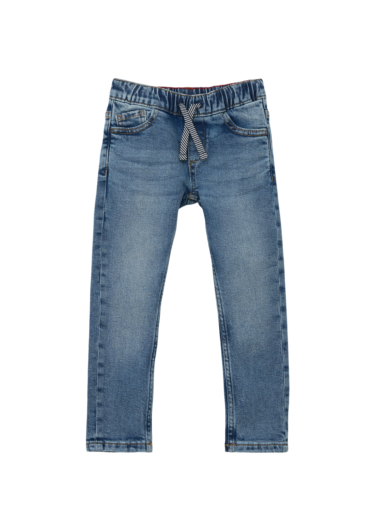 s.Oliver - Jeans Joggstyle Brad / Slim Fit / Mid Rise / Slim Leg, Kinder, blau