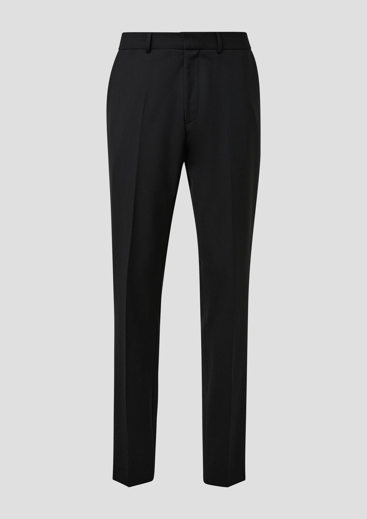 s.Oliver Suit trousers made of new wool