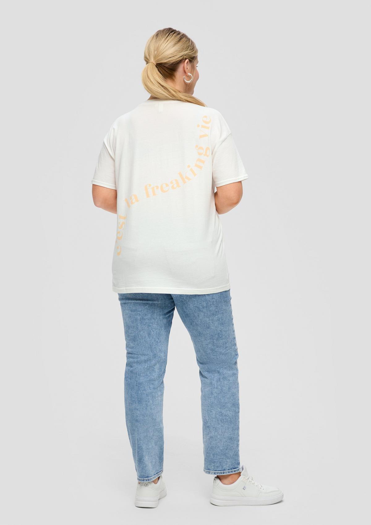 s.Oliver Oversize-Shirt mit Rückenprint