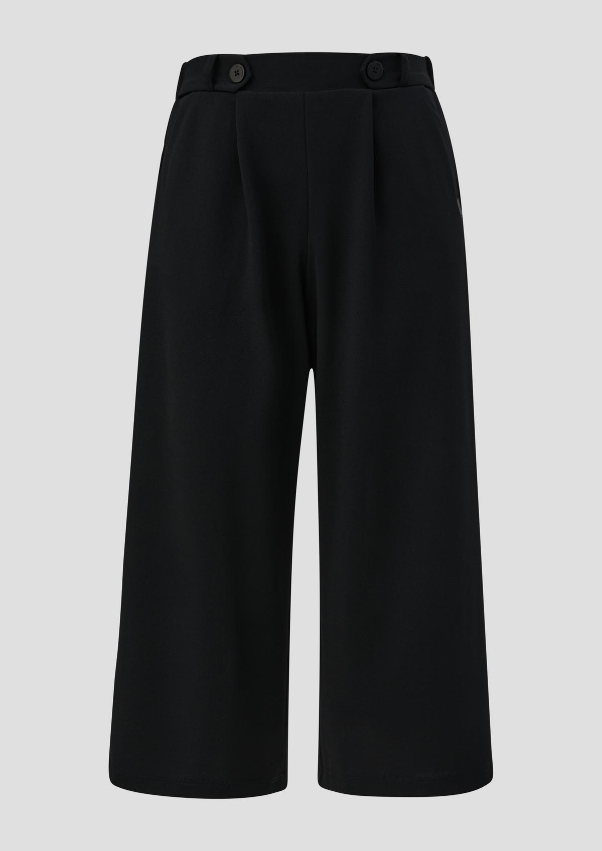 s.Oliver Crêpe culottes in a loose fit