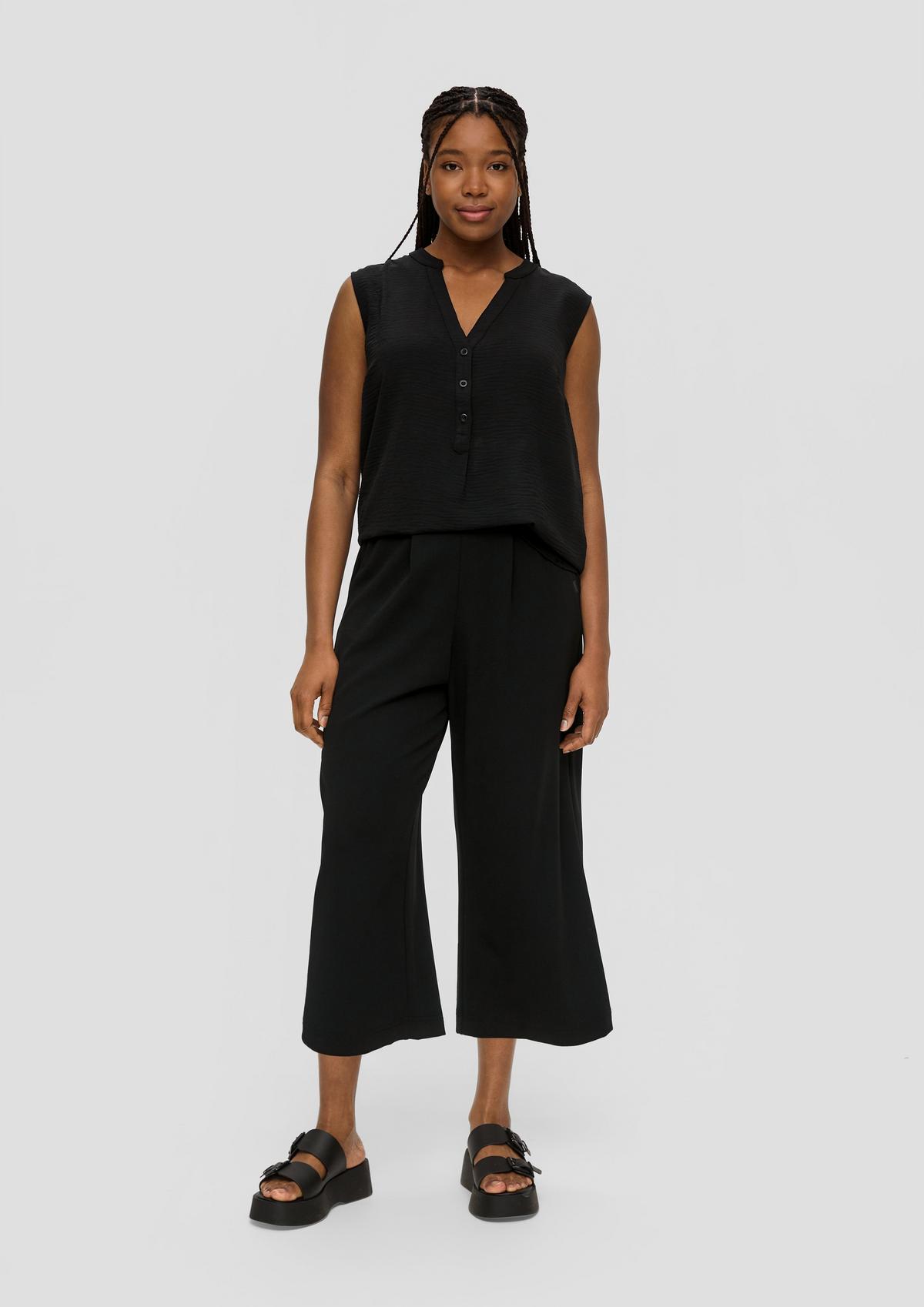 s.Oliver Crêpe culottes in a loose fit
